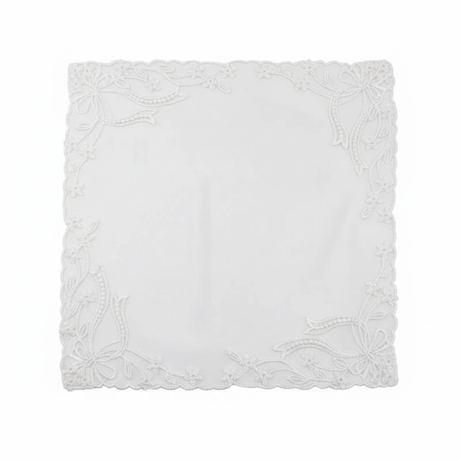 Embroidered Lace Coaster