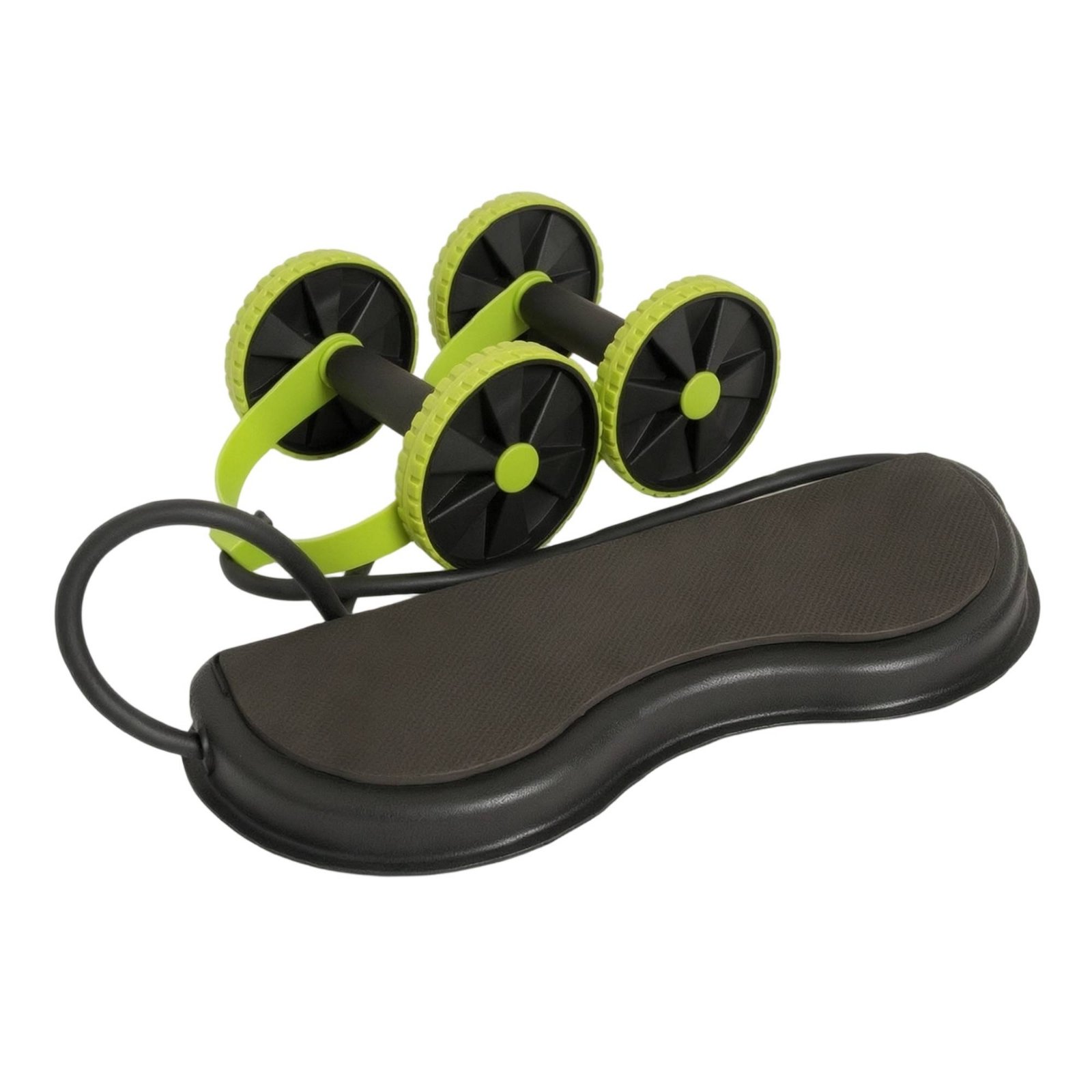 Double-Wheel Roller with Resistance Cord