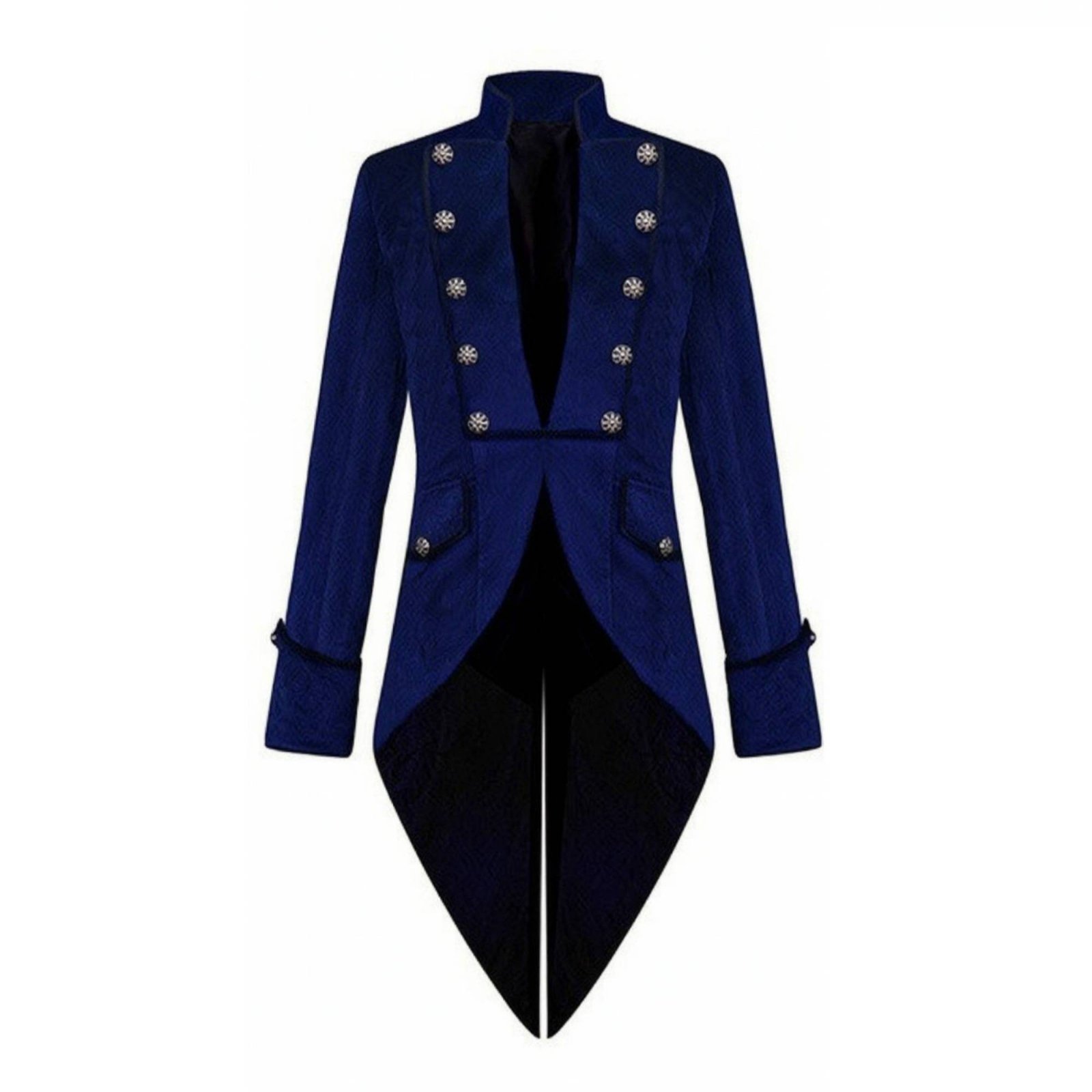 Tailcoat Jacket with Decorative Buttons