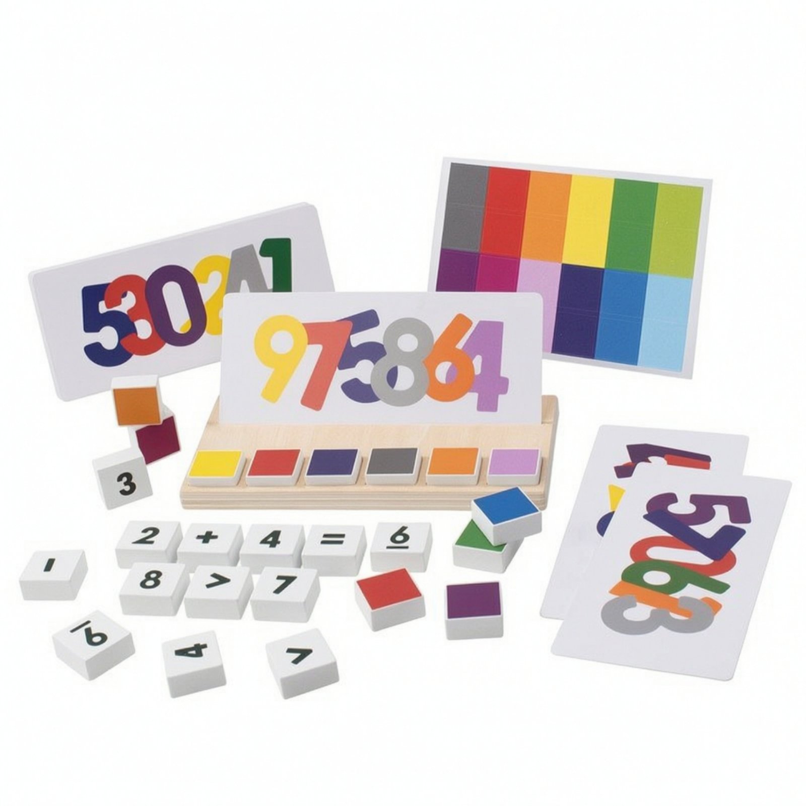 Wooden Counting and Sorting Toy