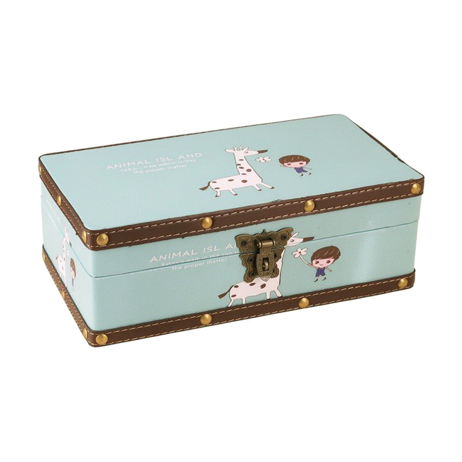 Lockable Wooden Storage Box