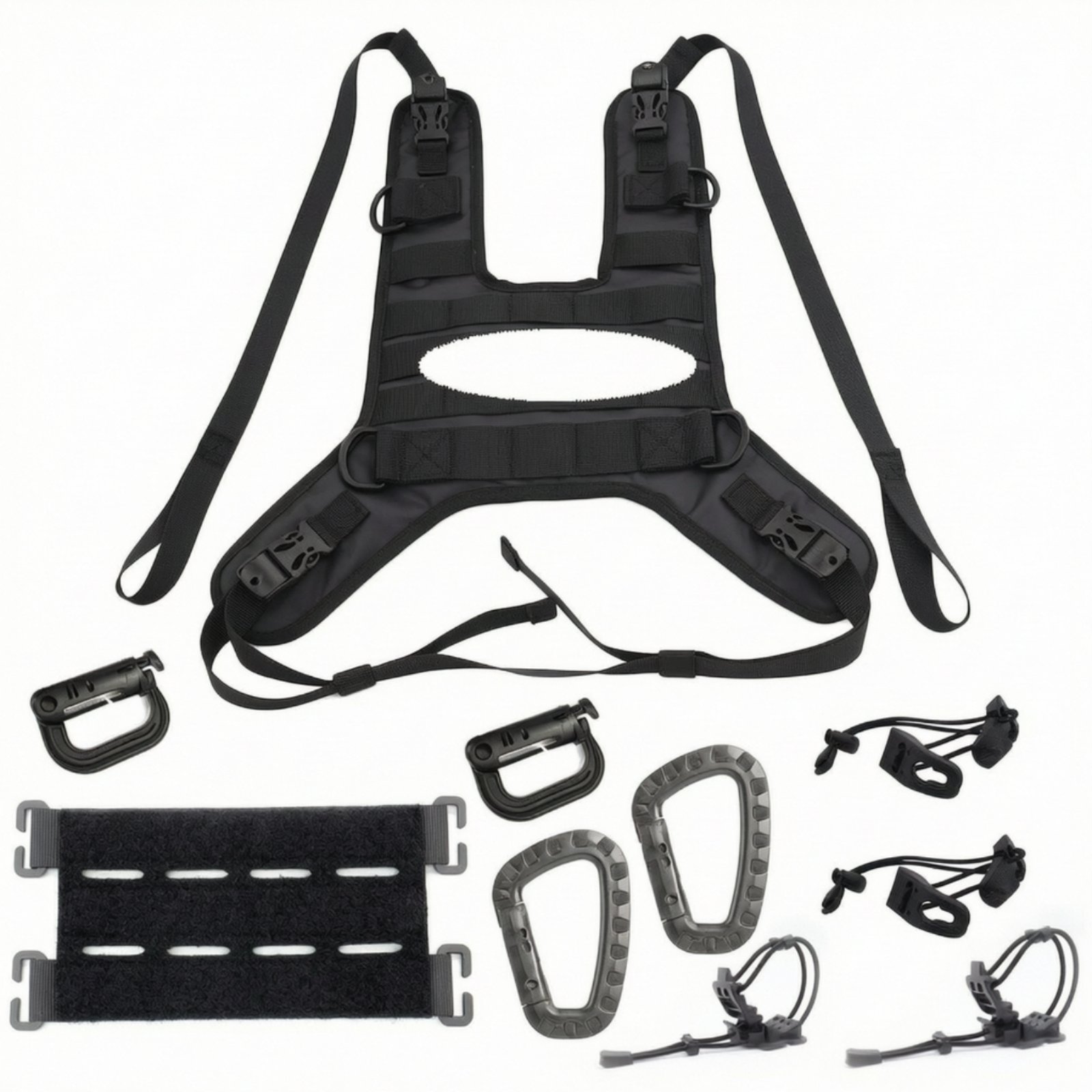 Motorcycle Tank Vest Harness with D-Rings