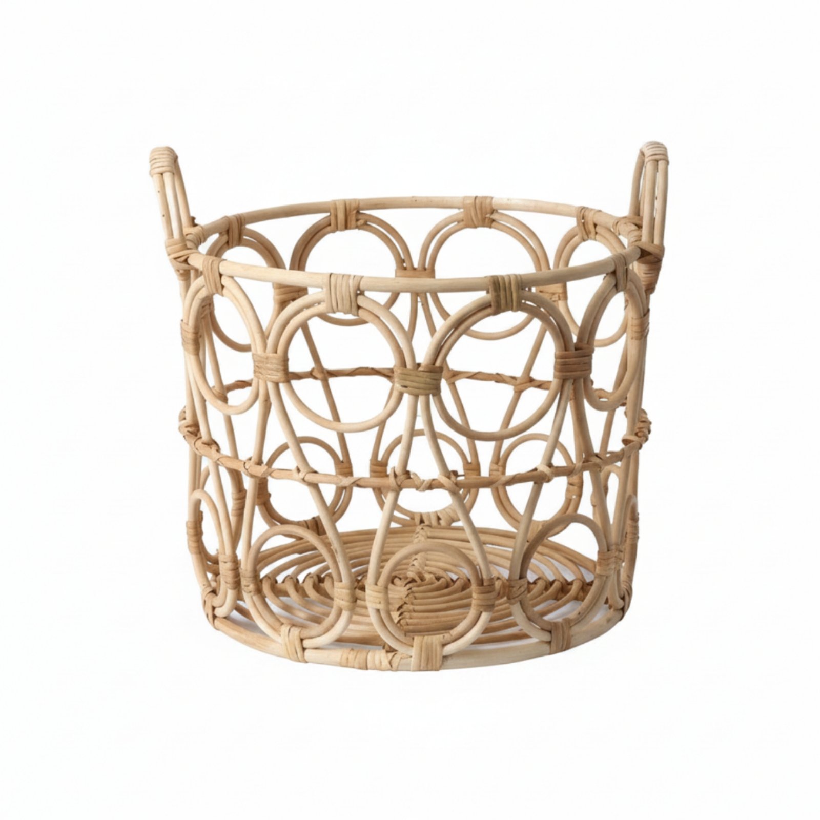 Rattan Basket Handwoven