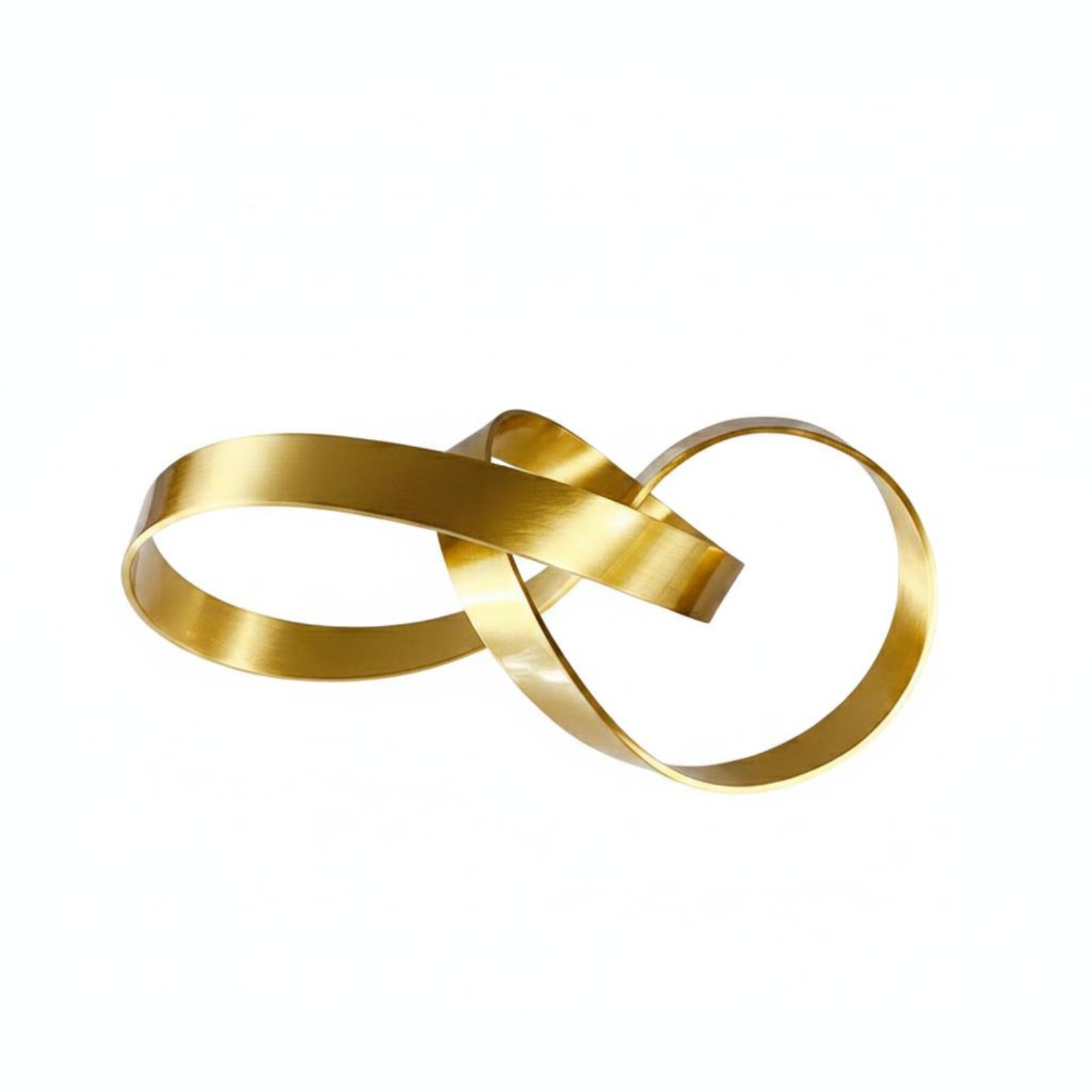 Brass Knot Sculpture