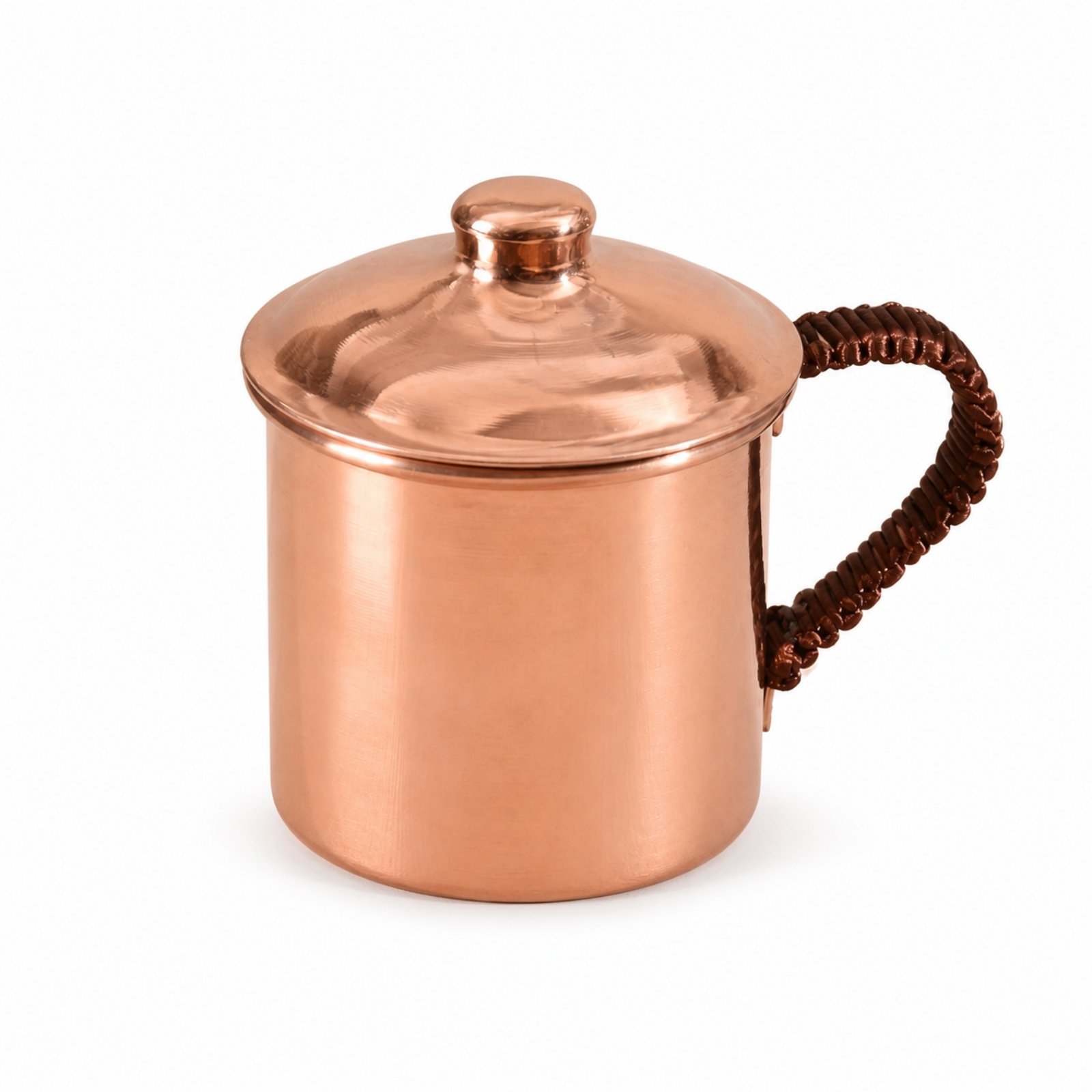 Polished Cup with Lid