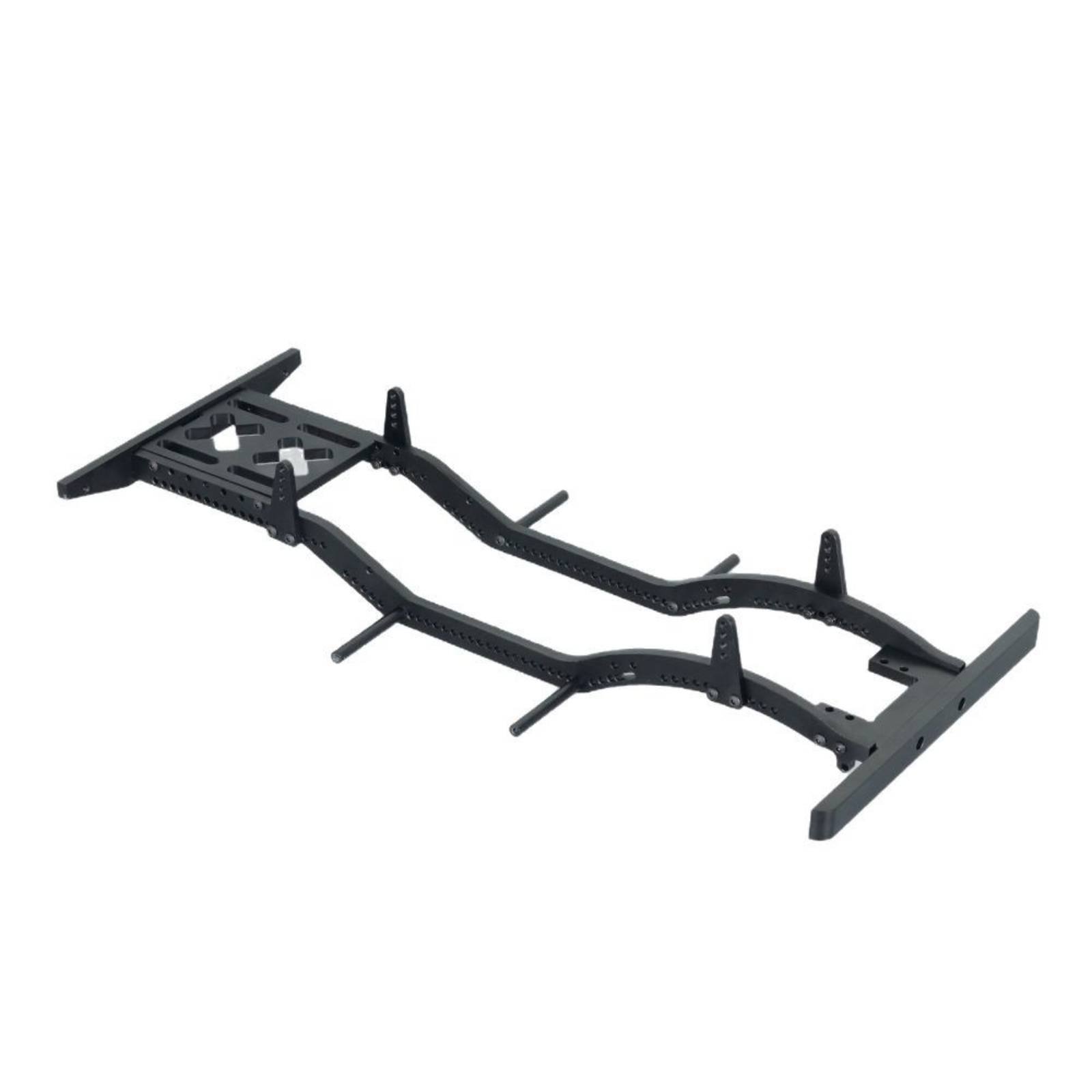 Aluminum Alloy RC Crawler Chassis Kit – Black