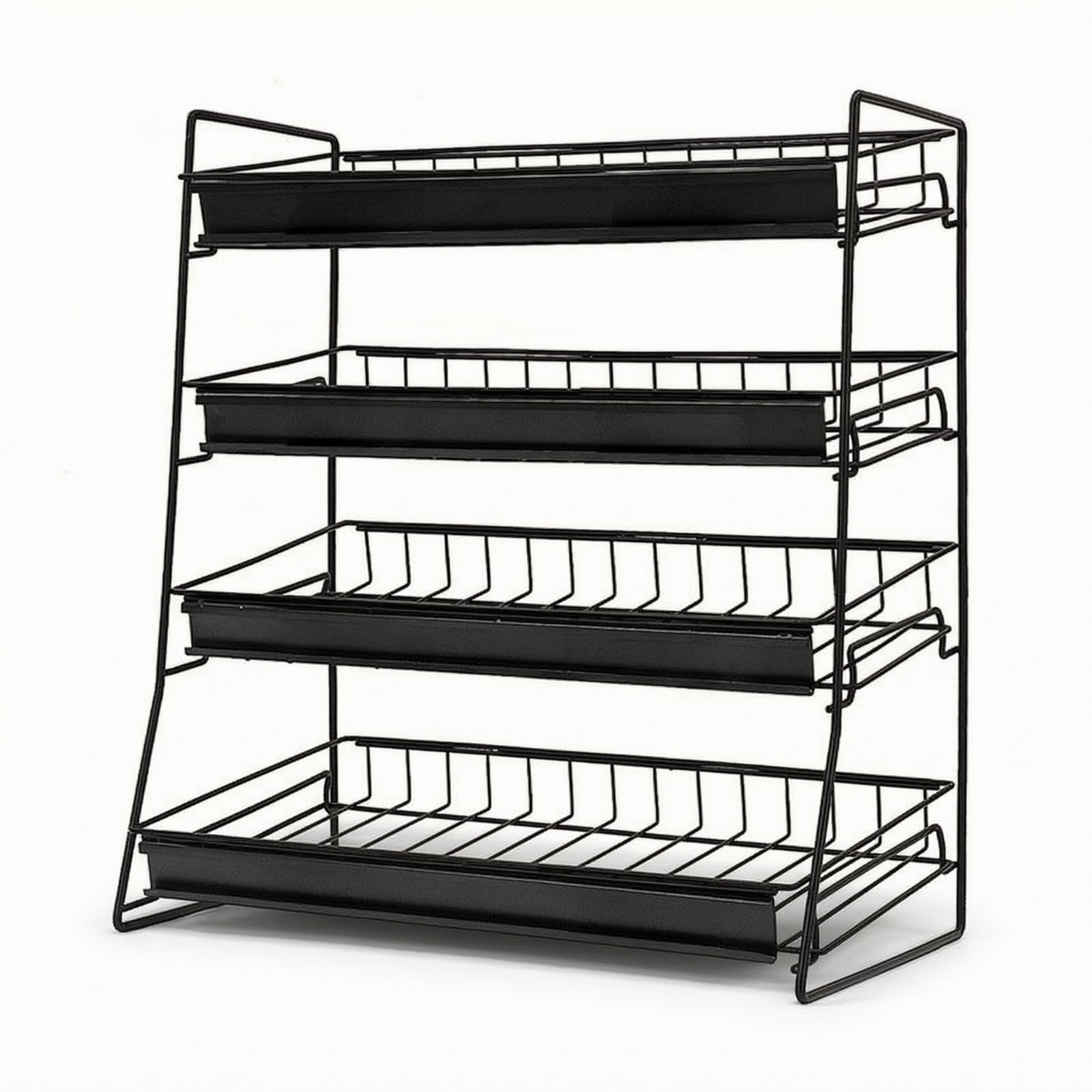 Stepped Wire Display Rack