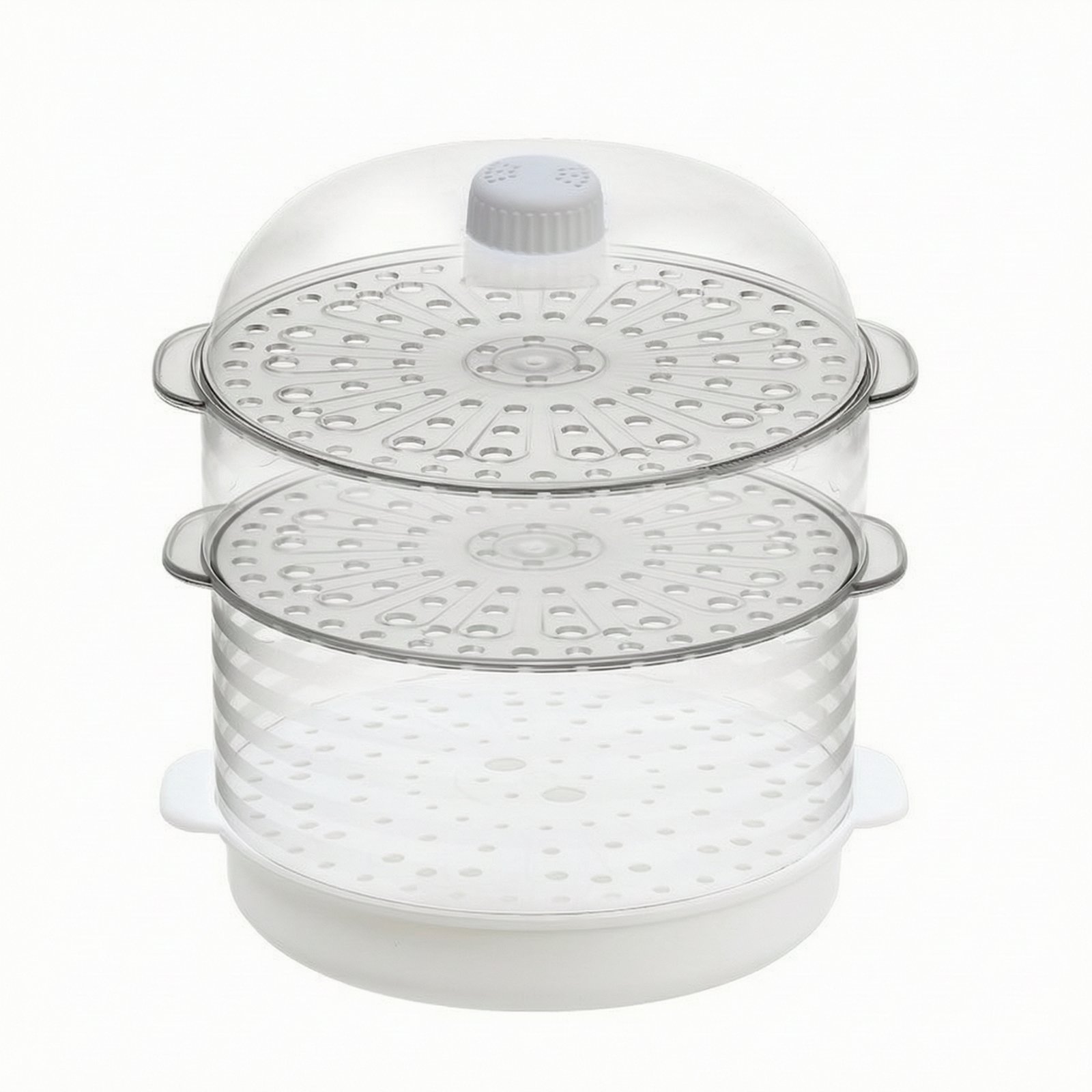 Transparent Dish Cover + Meal Protector with Base Tray