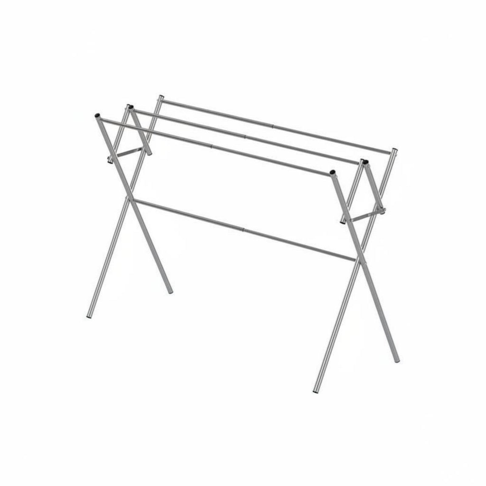 X-Shaped Folding Laundry Rack