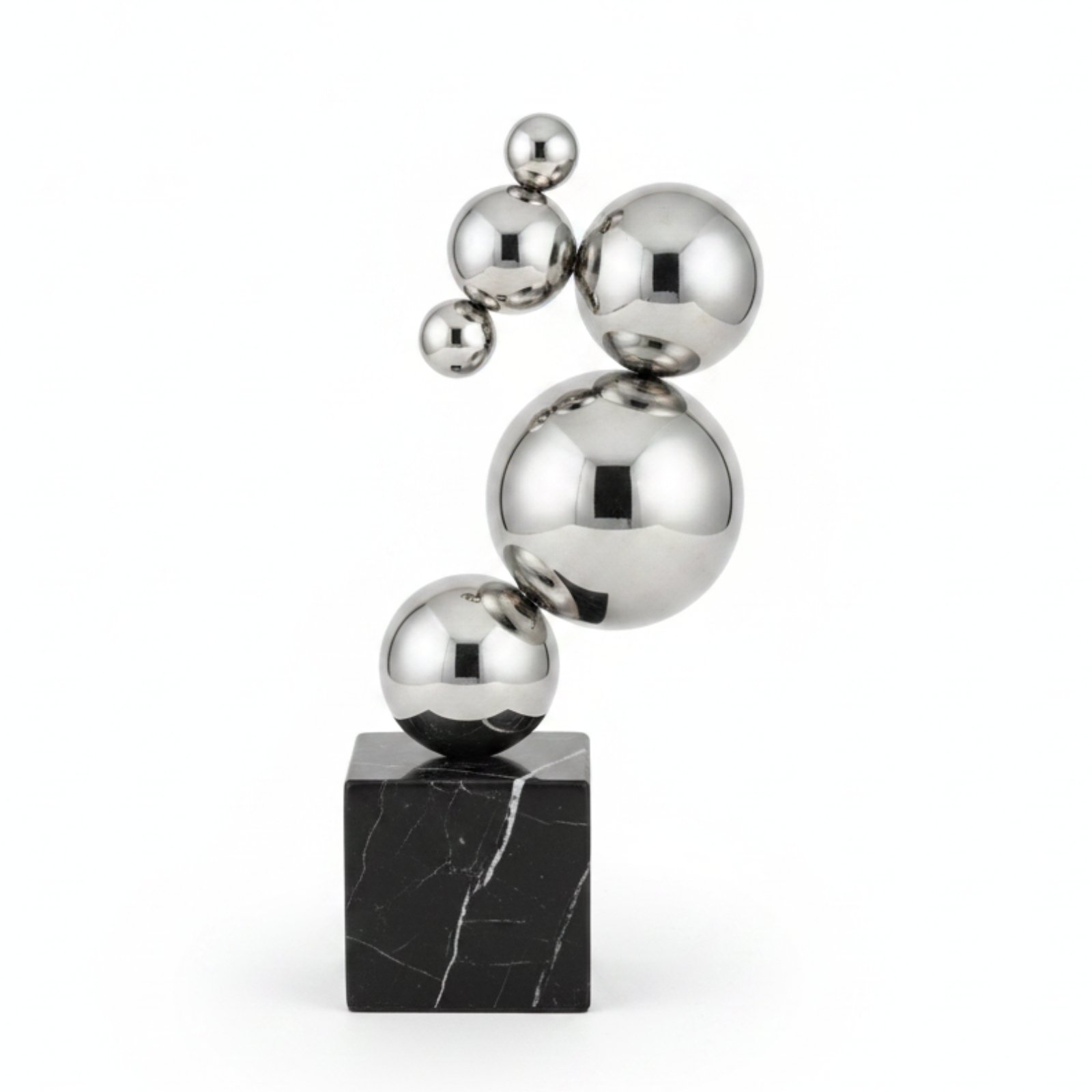 Mirror Finish Stainless Steel Sculpture