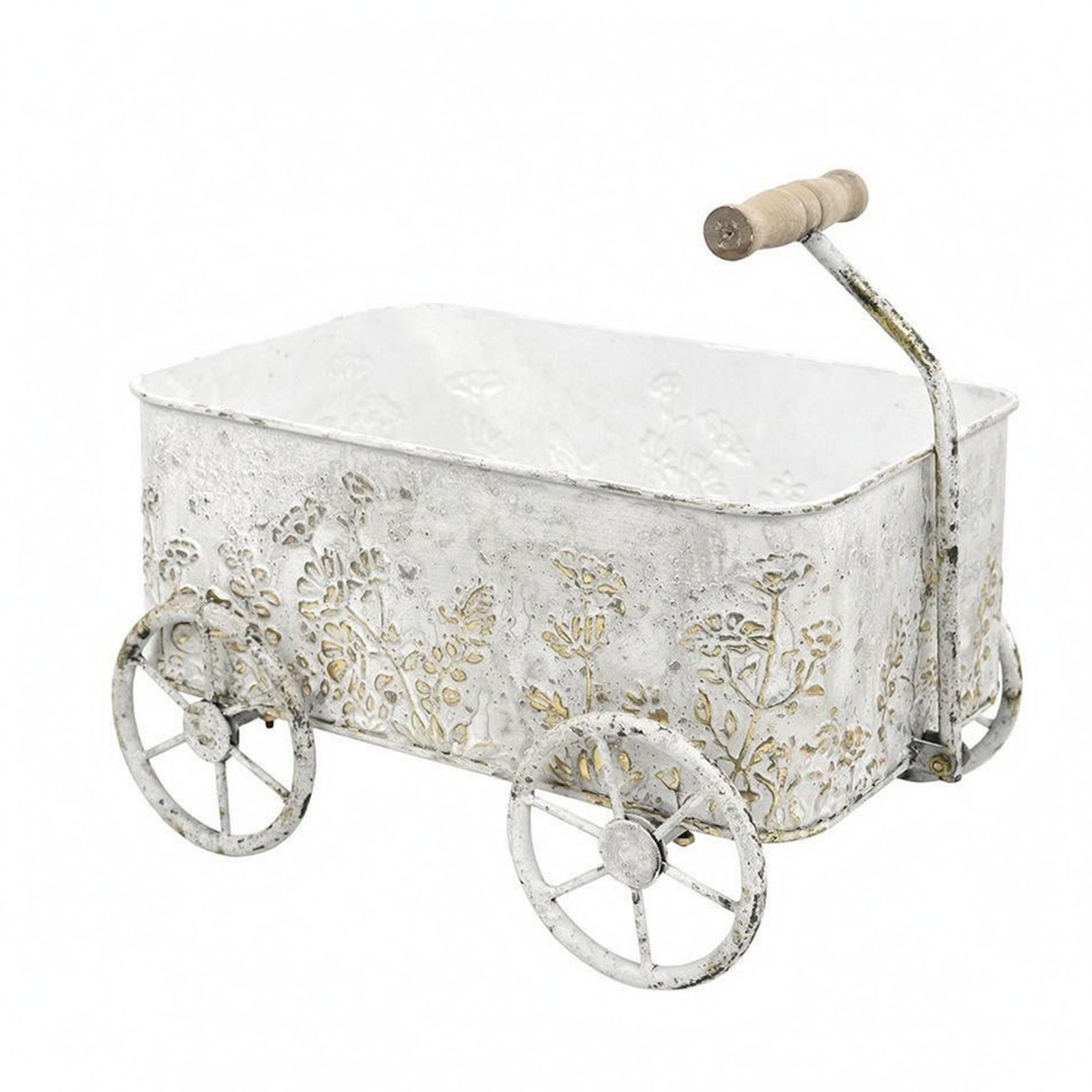 Iron Planter Cart