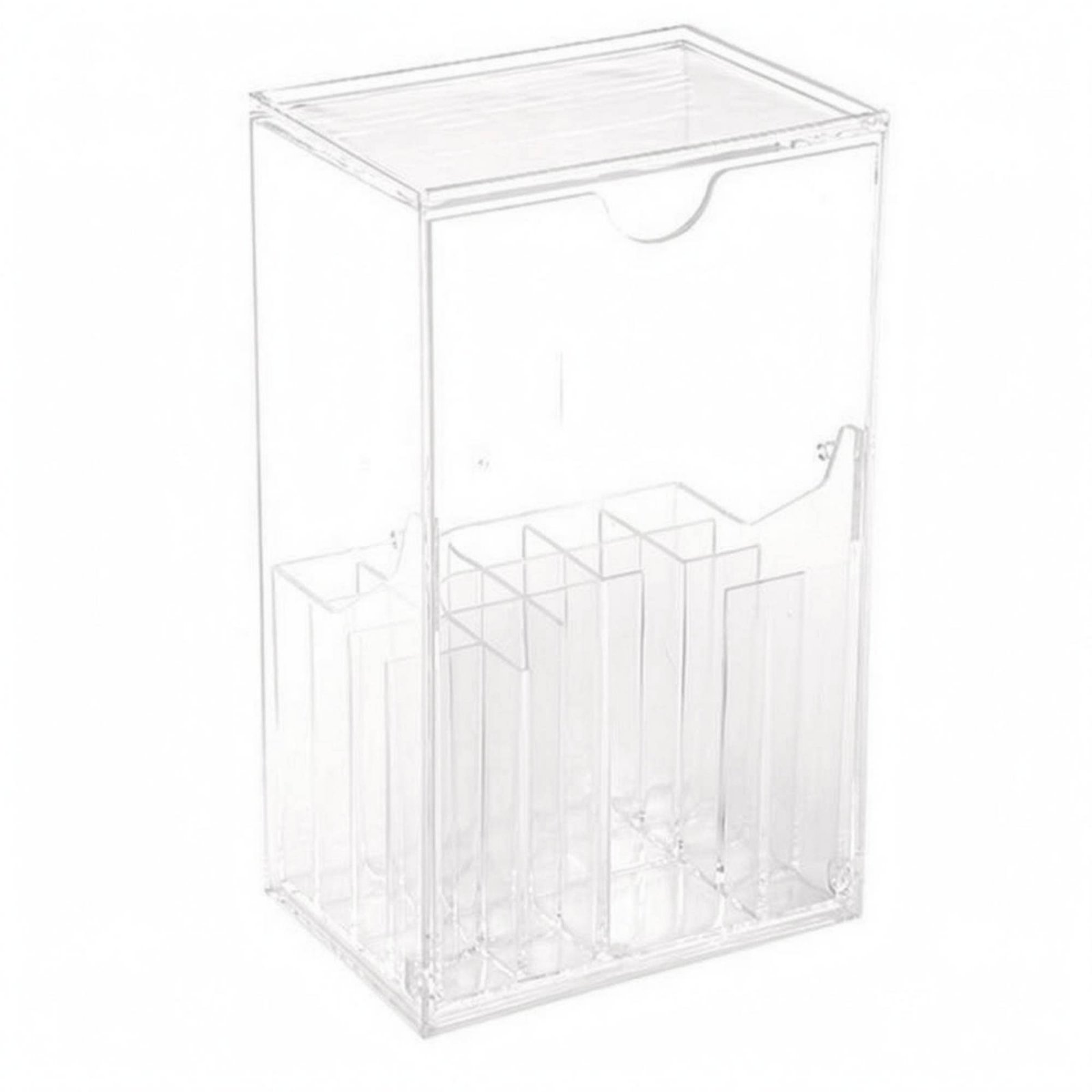 Acrylic Makeup Brush Holder – Semi-open