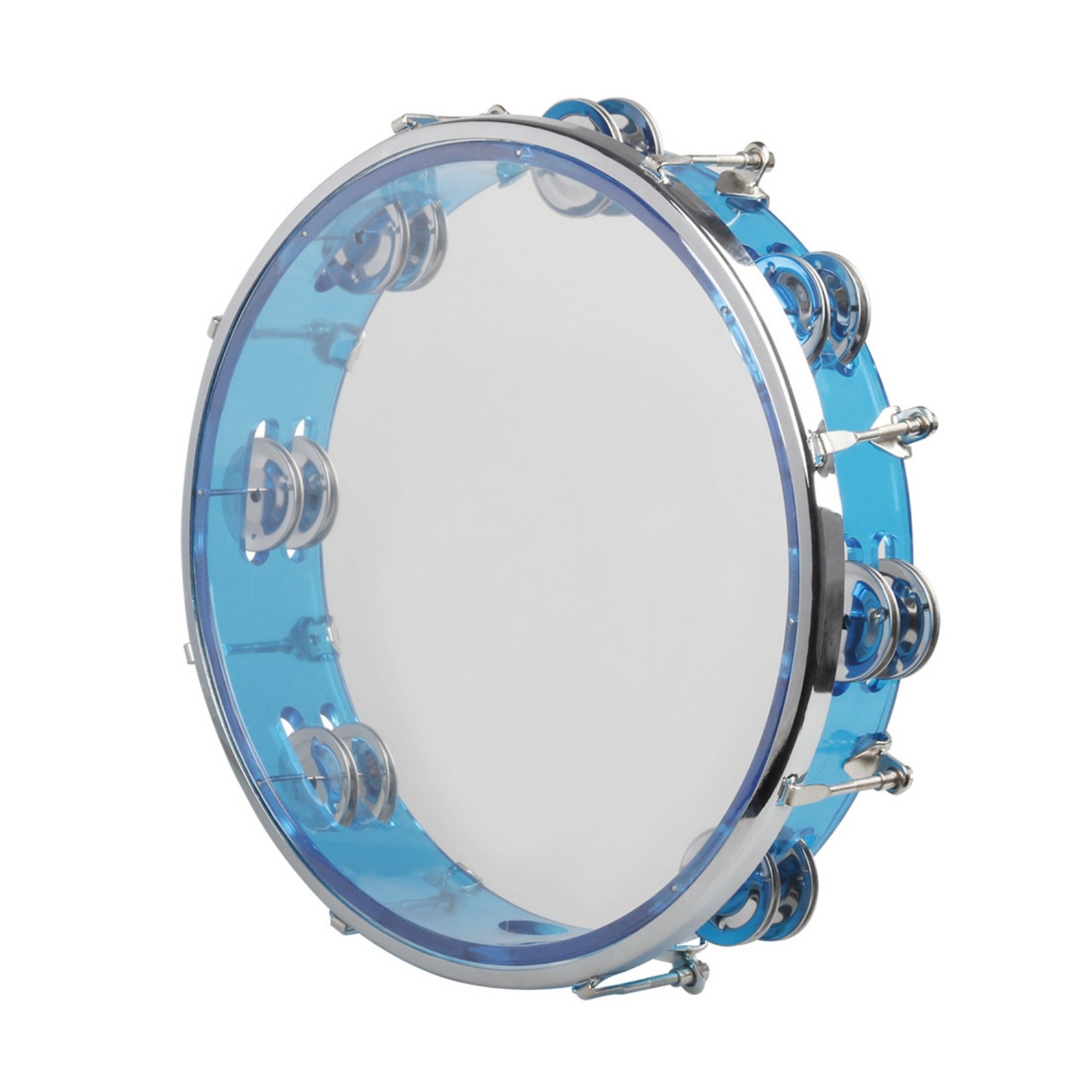 Tunable Hand Tambourine with Drum Key