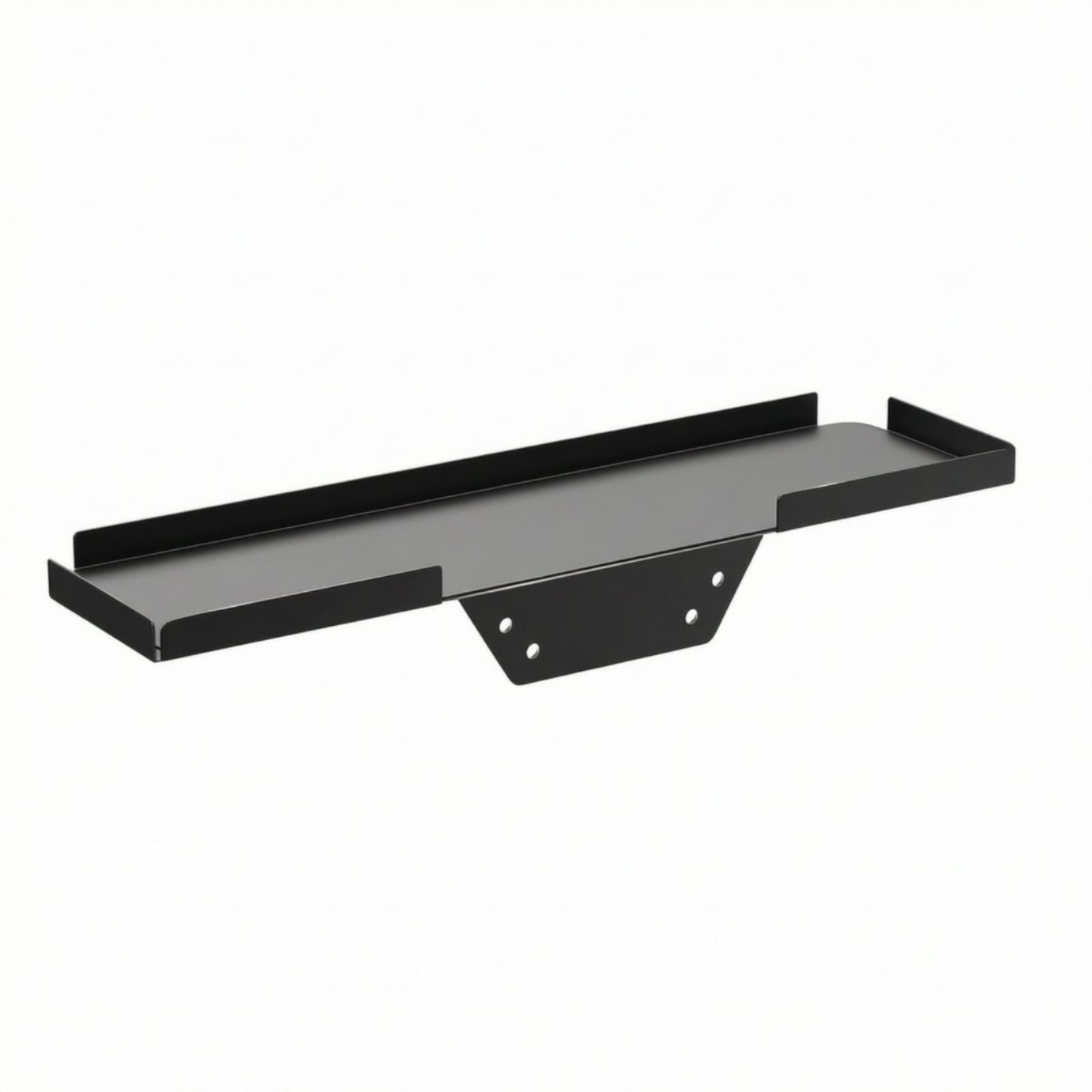 Mount Shelf with Raised Edges