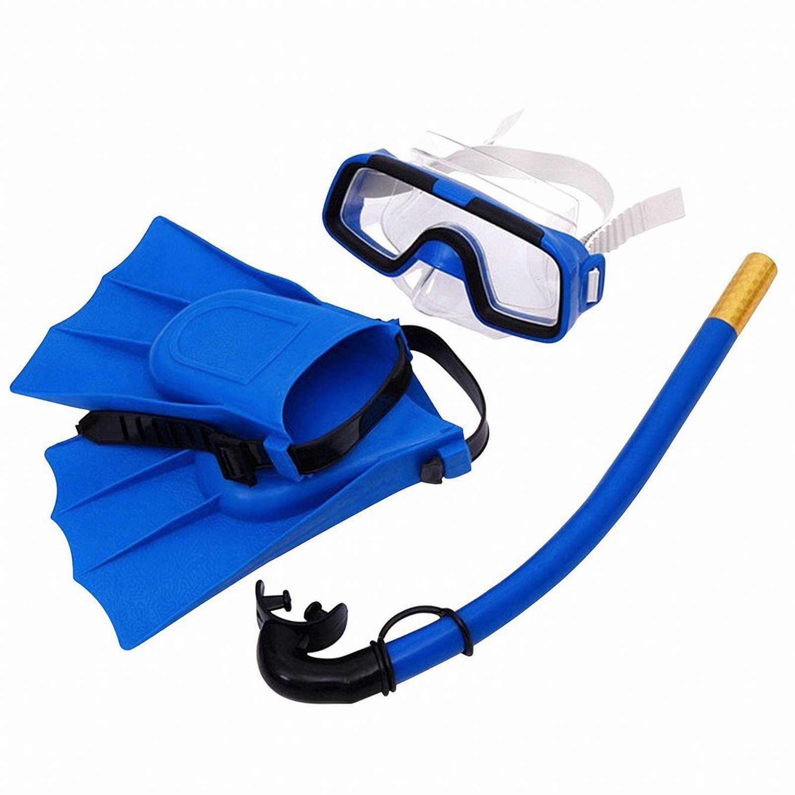3-Piece Snorkeling Set with Fins