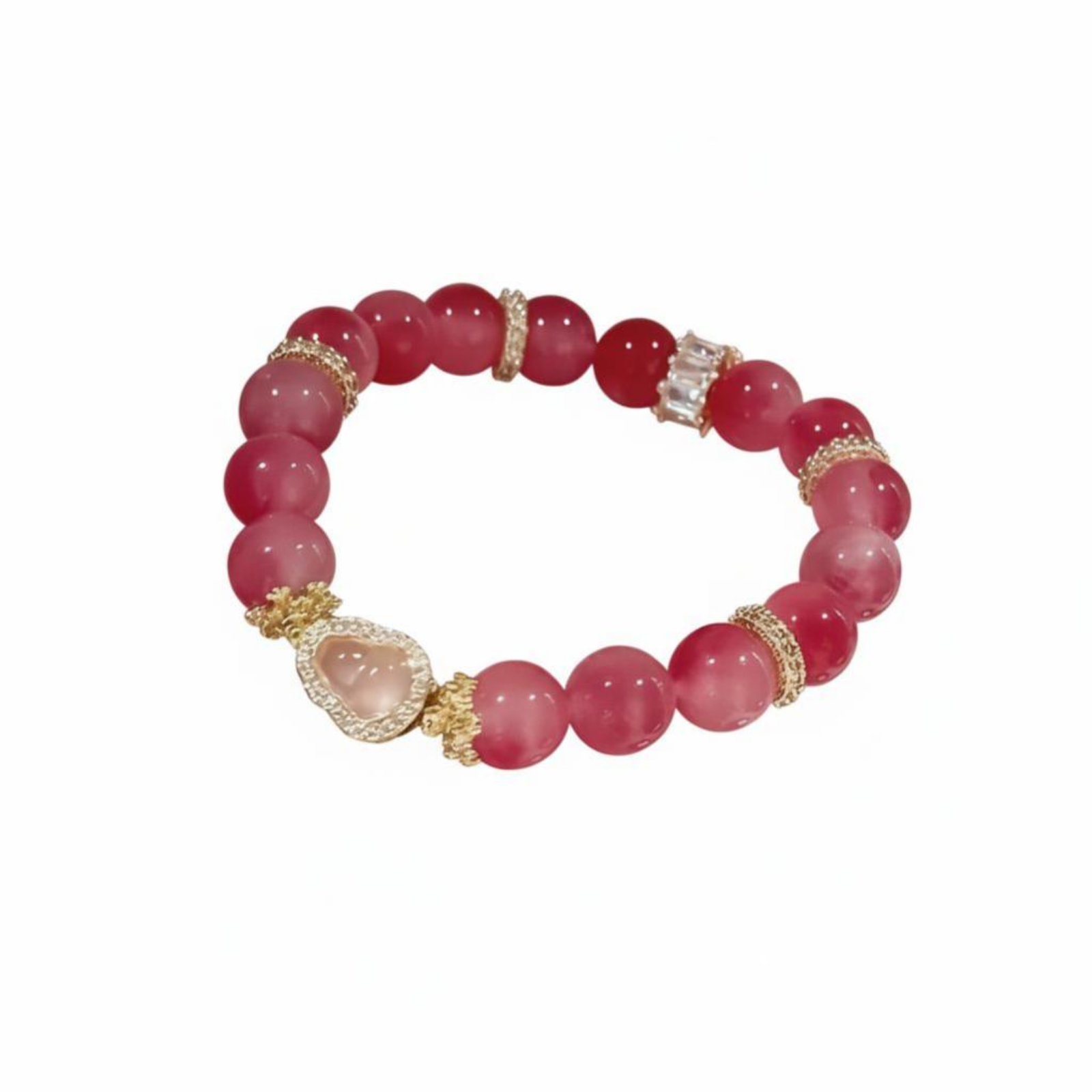 Flower Crystal Gourd Bracelet
