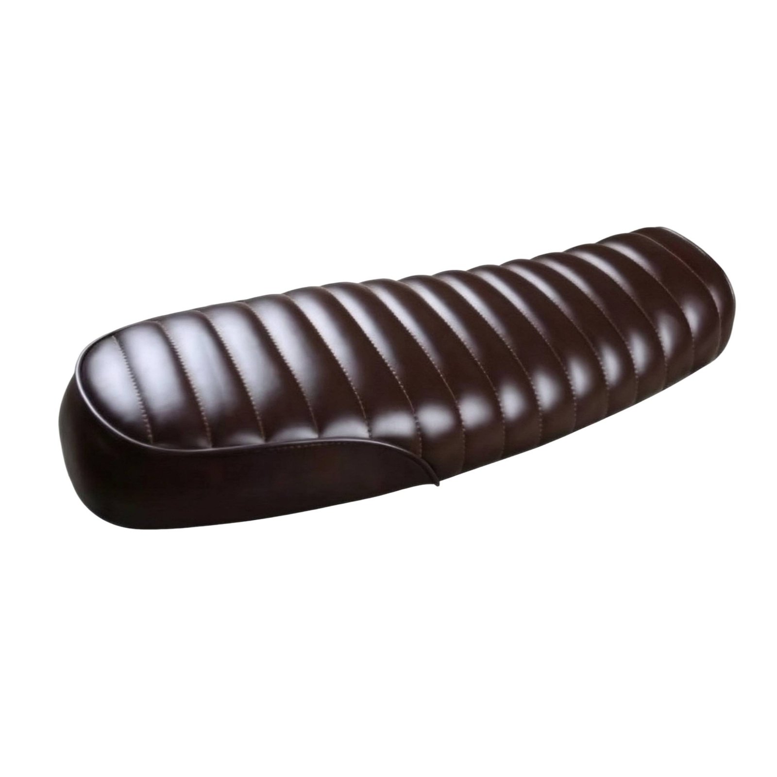 Motorcycle Seat with Raised Rear Step