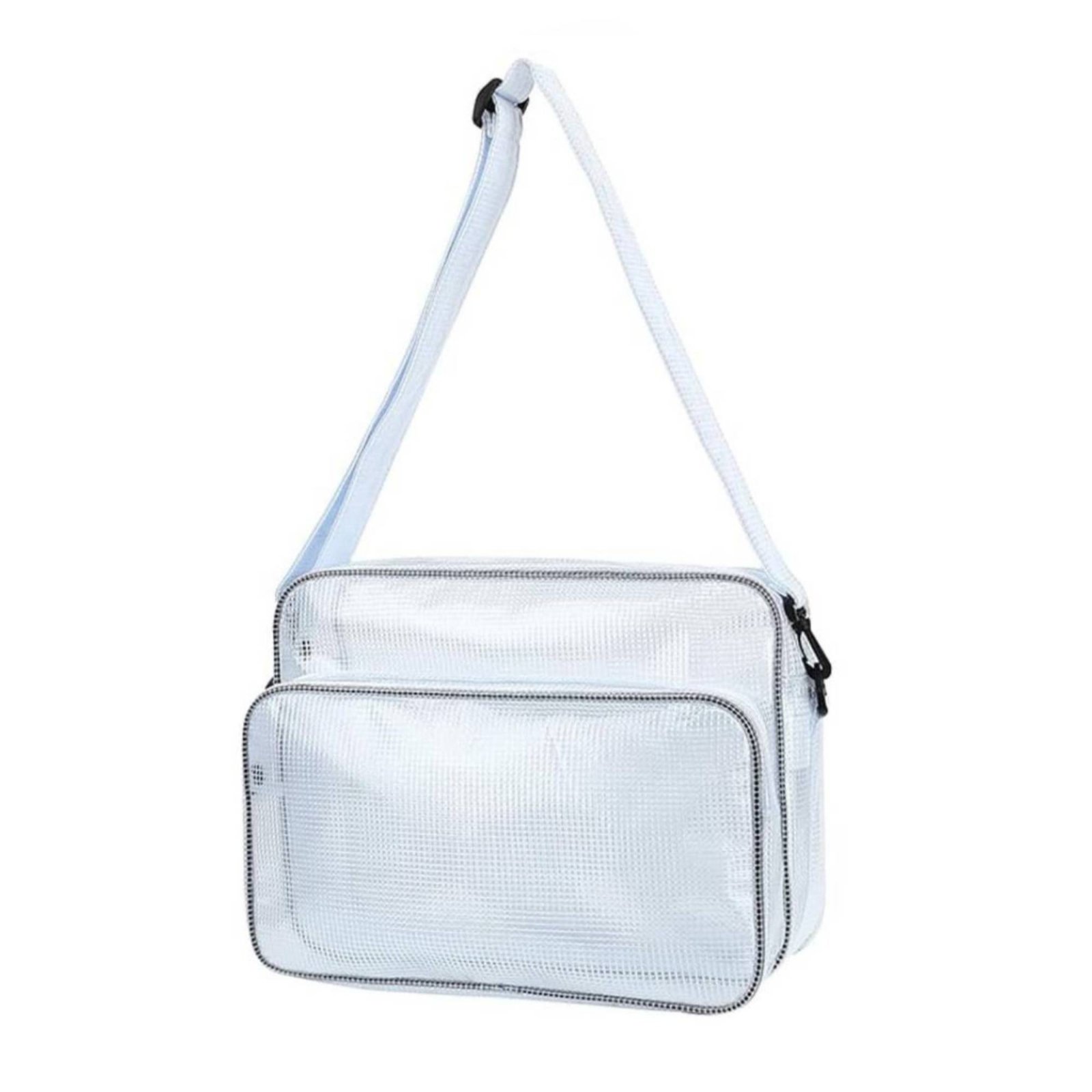 Transparent Antistatic PVC Crossbody Bag