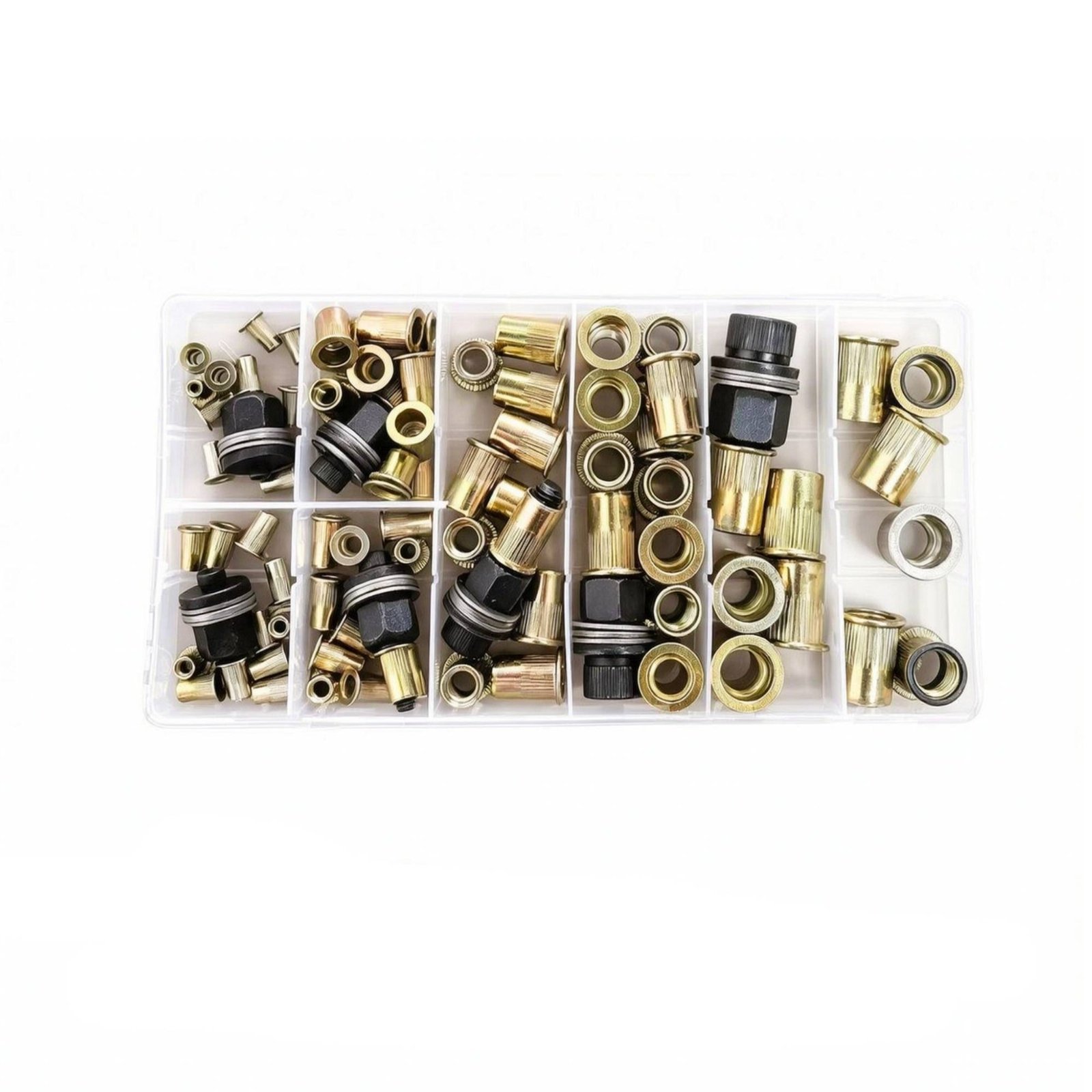 70-Piece Zinc Carbon Steel Rivet Nut