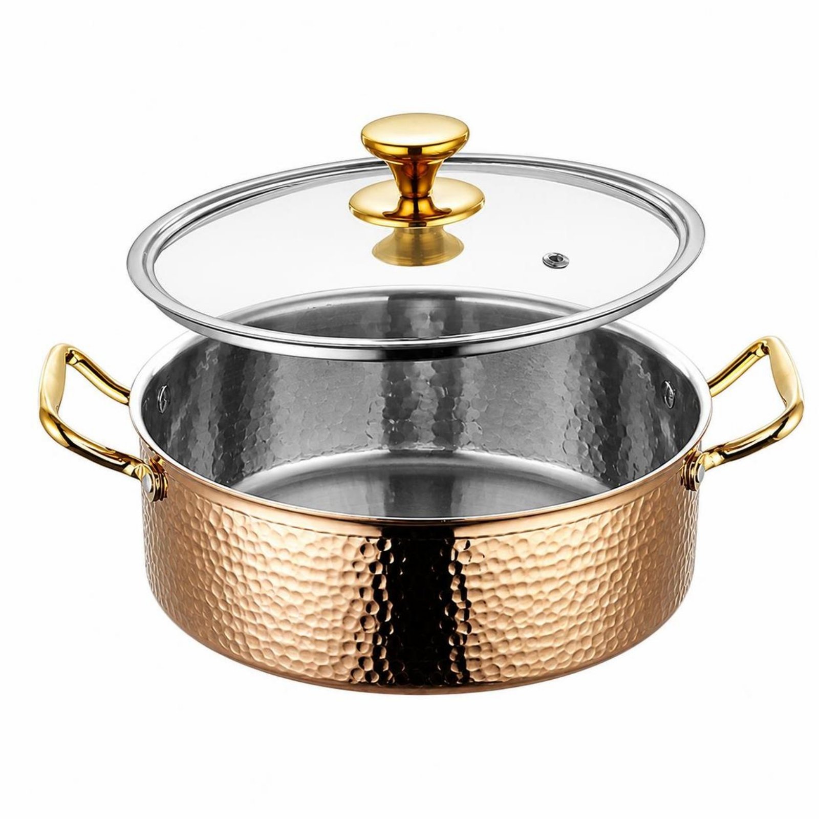 Induction-Ready Stainless Steel Hot Pot