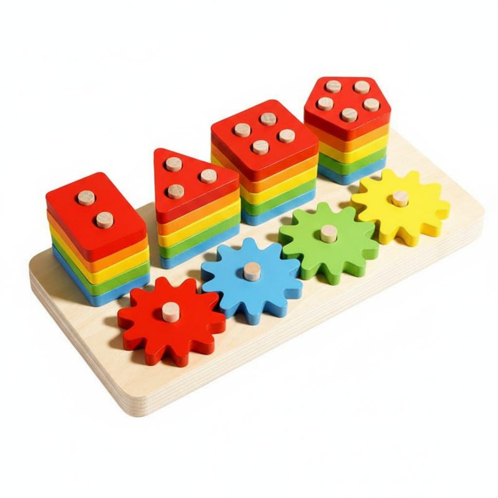 Wooden Shape Sorting Puzzle