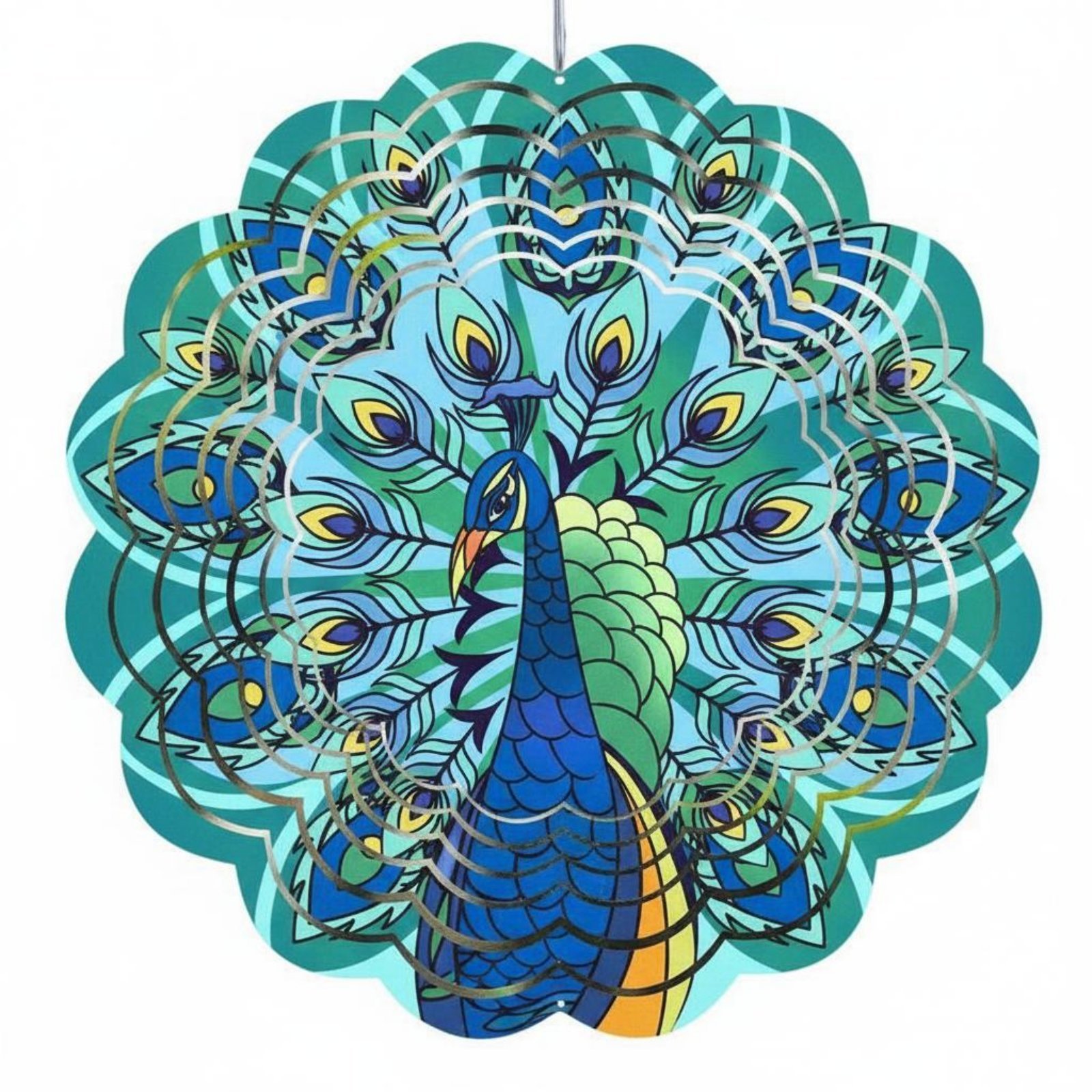 3D Mandala Wind Sculpture