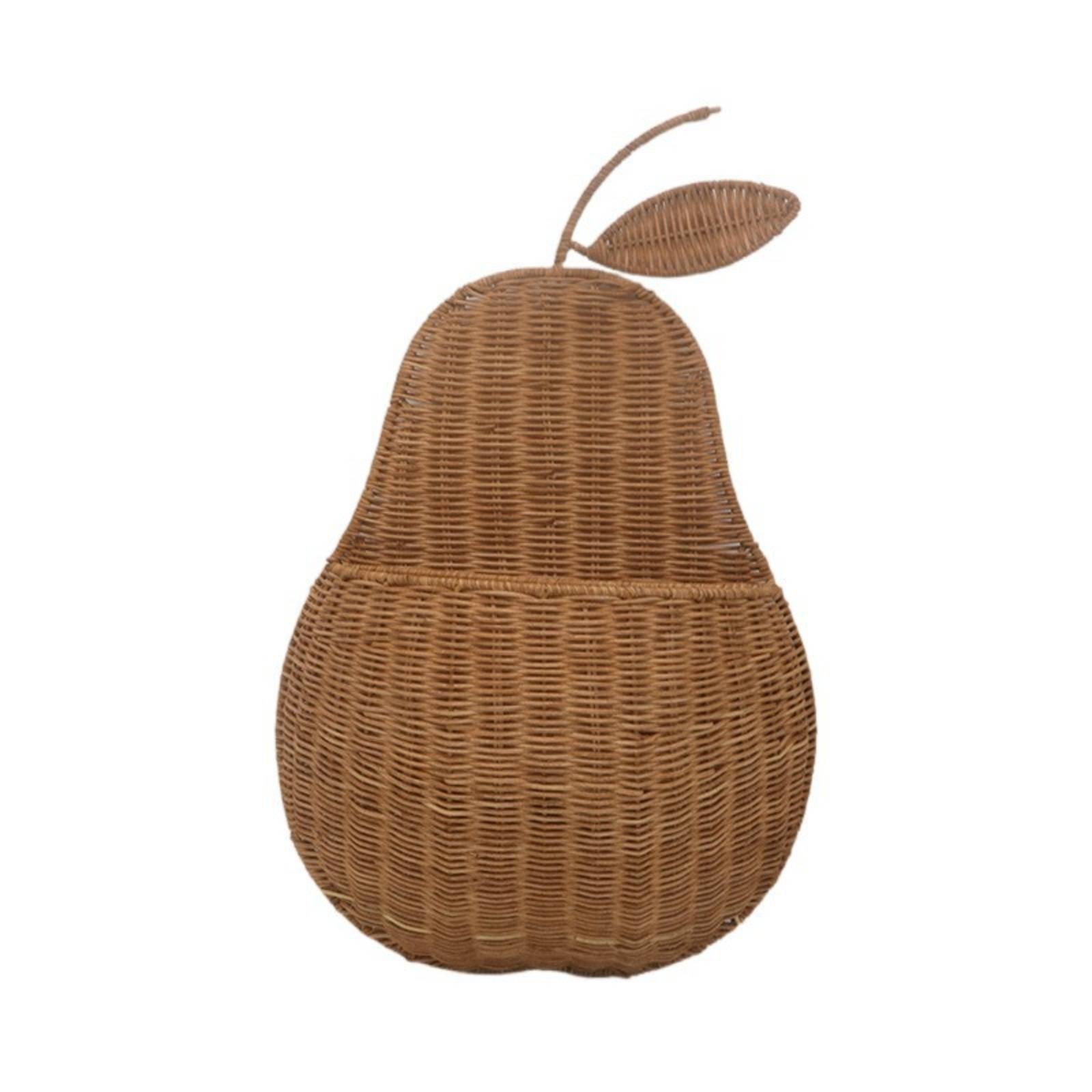 Pear Shaped Wall Basket