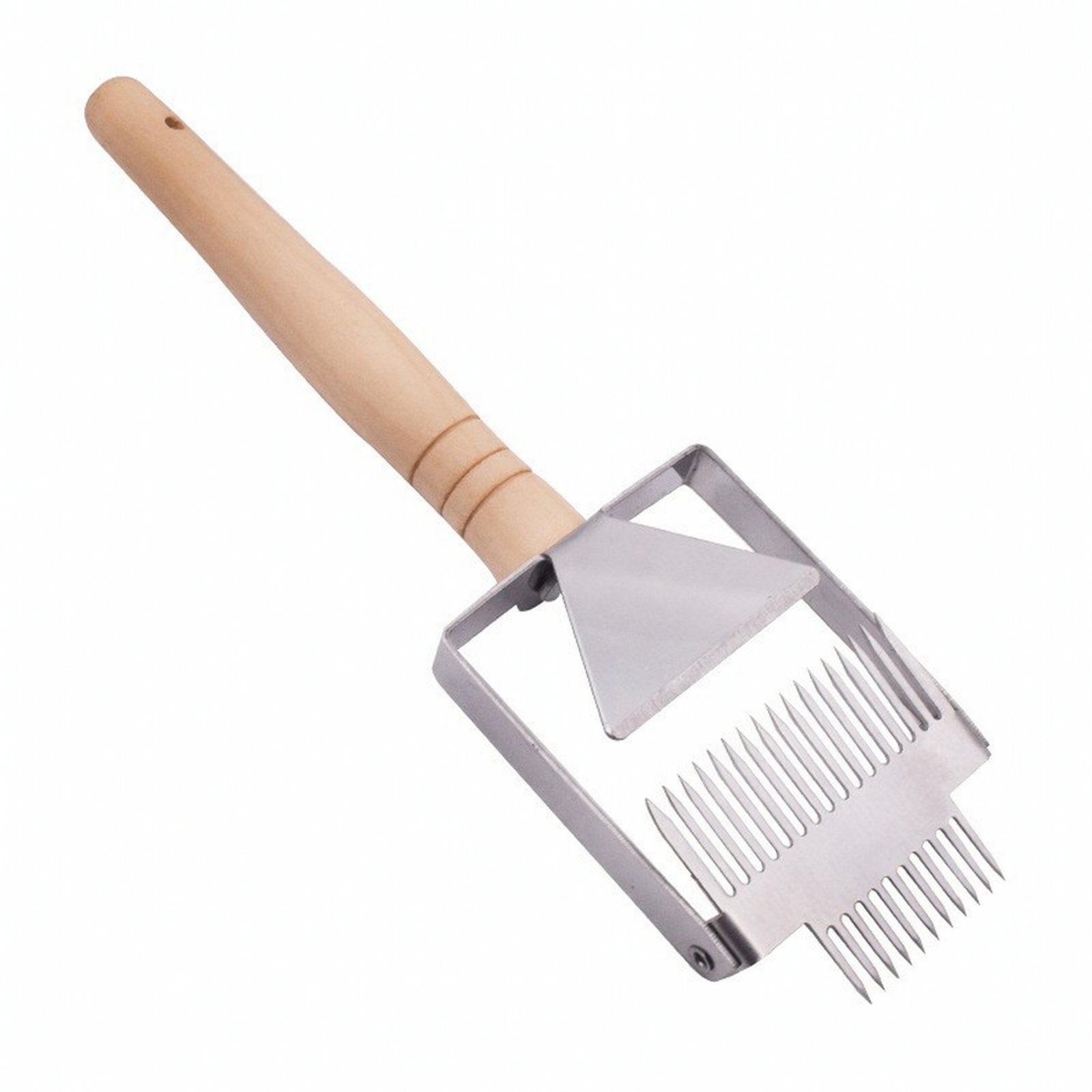 Honey Uncapping Fork – Wood Handle