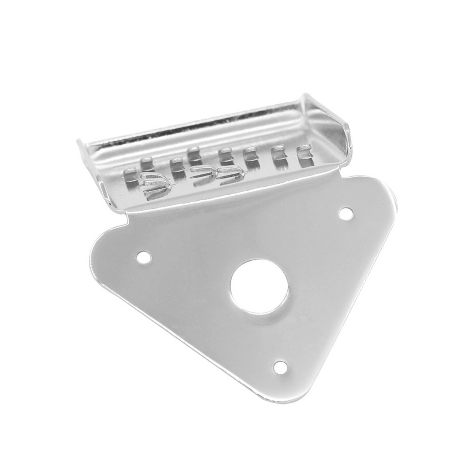Chrome Mandolin Tailpiece – Silver