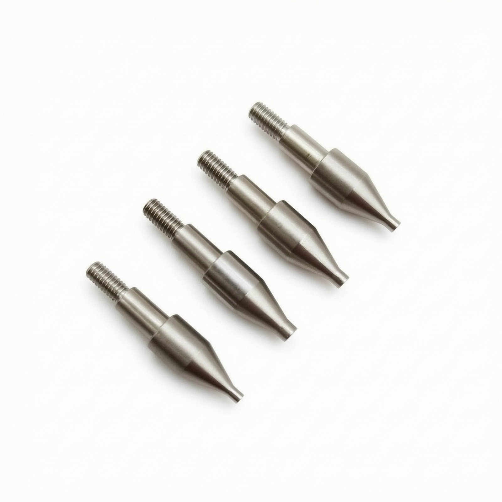 4 Piece Precision Threaded Metal Parts