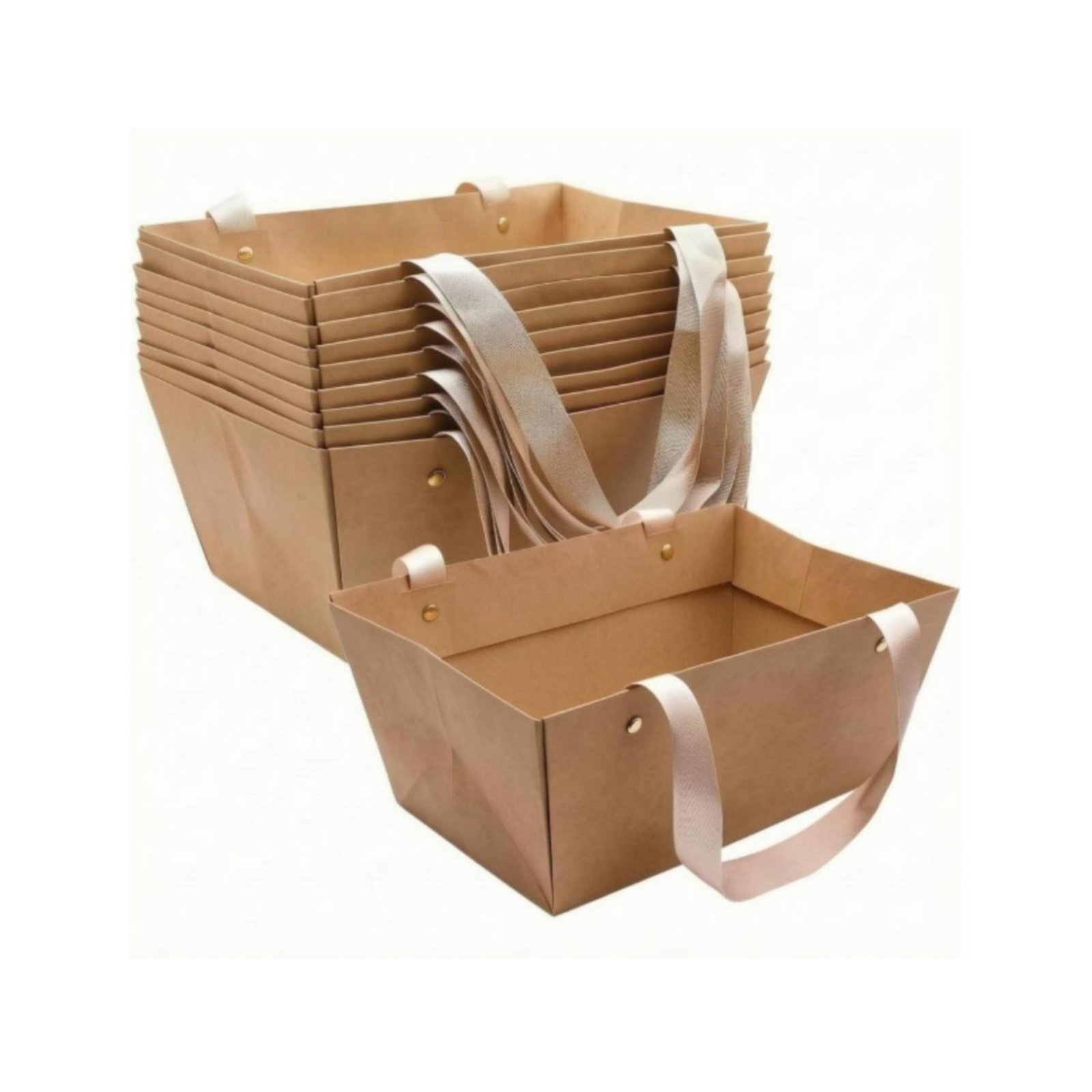 10-Piece Foldable Paper Gift Bag