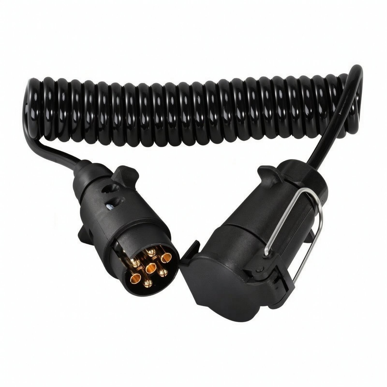 Coiled Trailer Cable