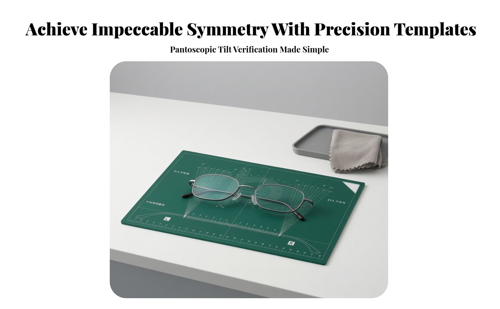 Eyeglass Frame Alignment Board