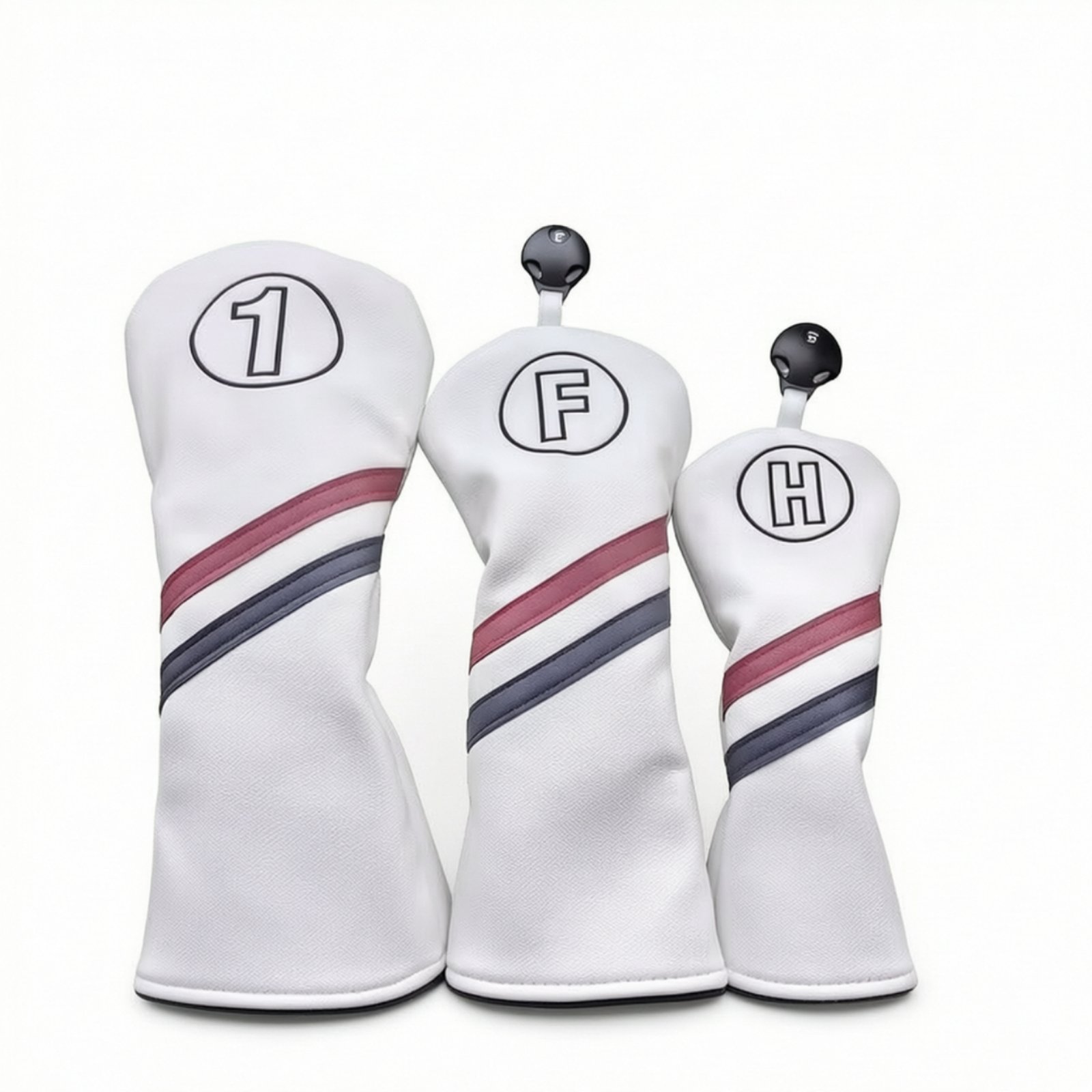 3-Piece Golf Club Head Covers