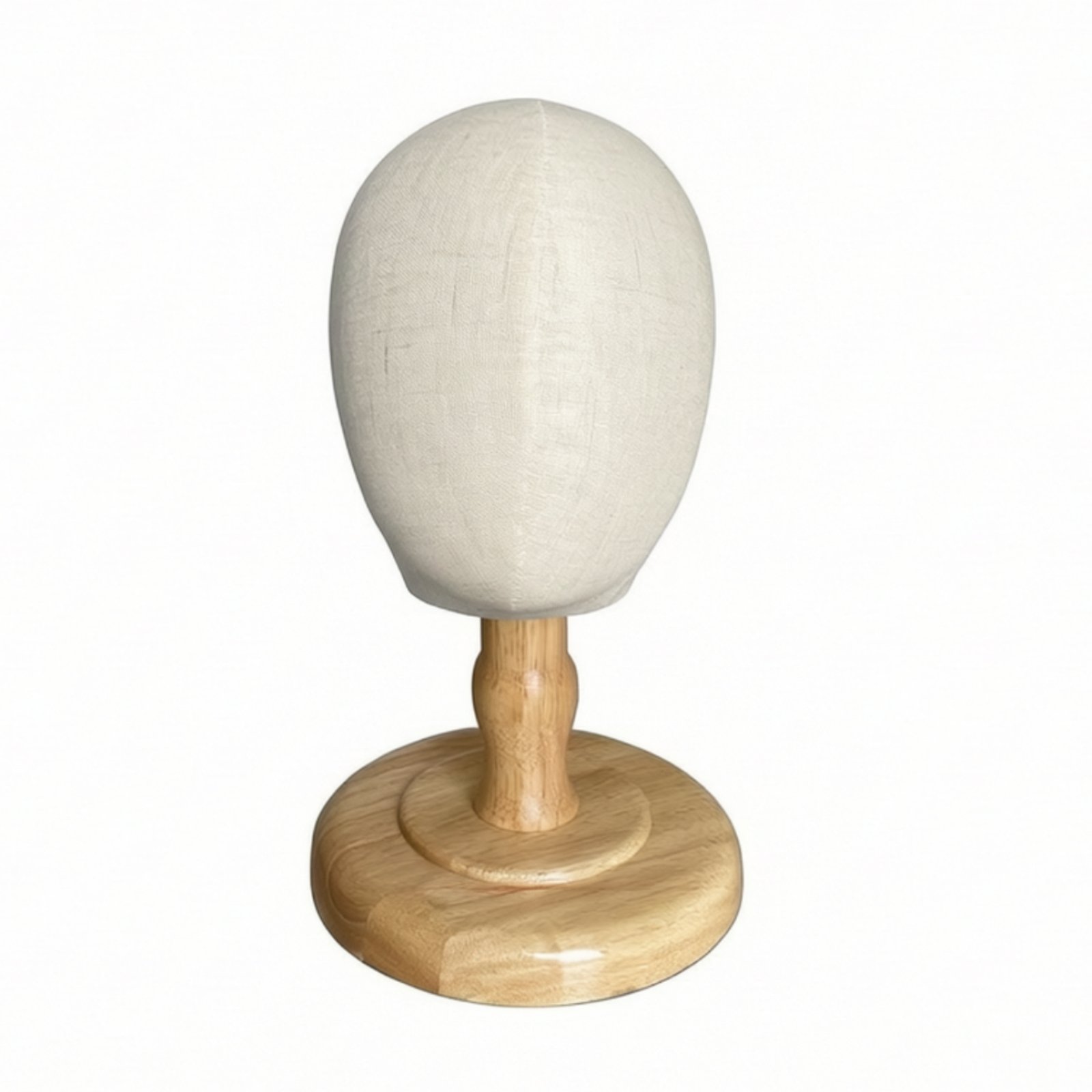 Cloth Covered Mannequin Head – Wood, Infant