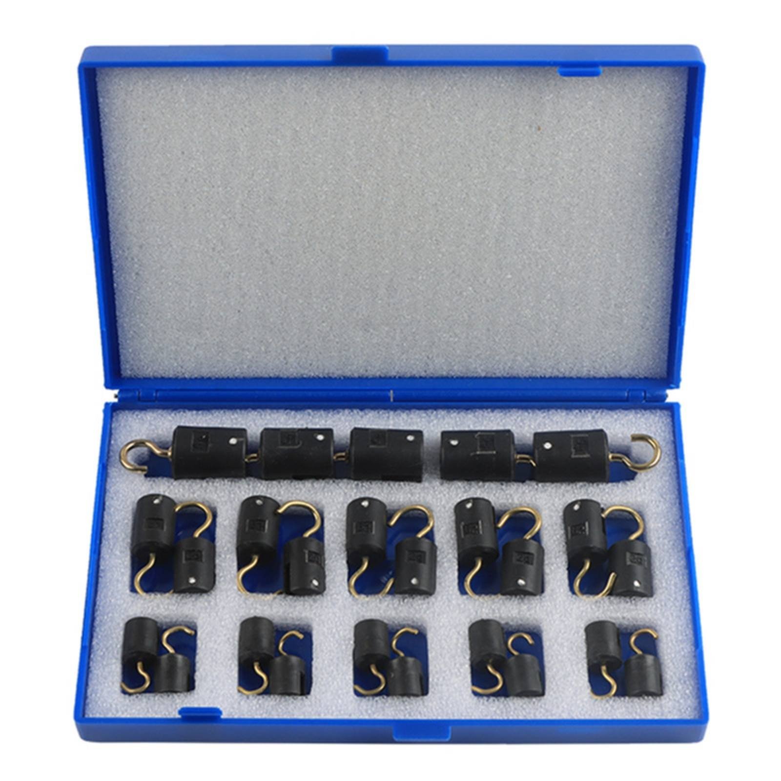25-Piece Hook Weight Set with Case
