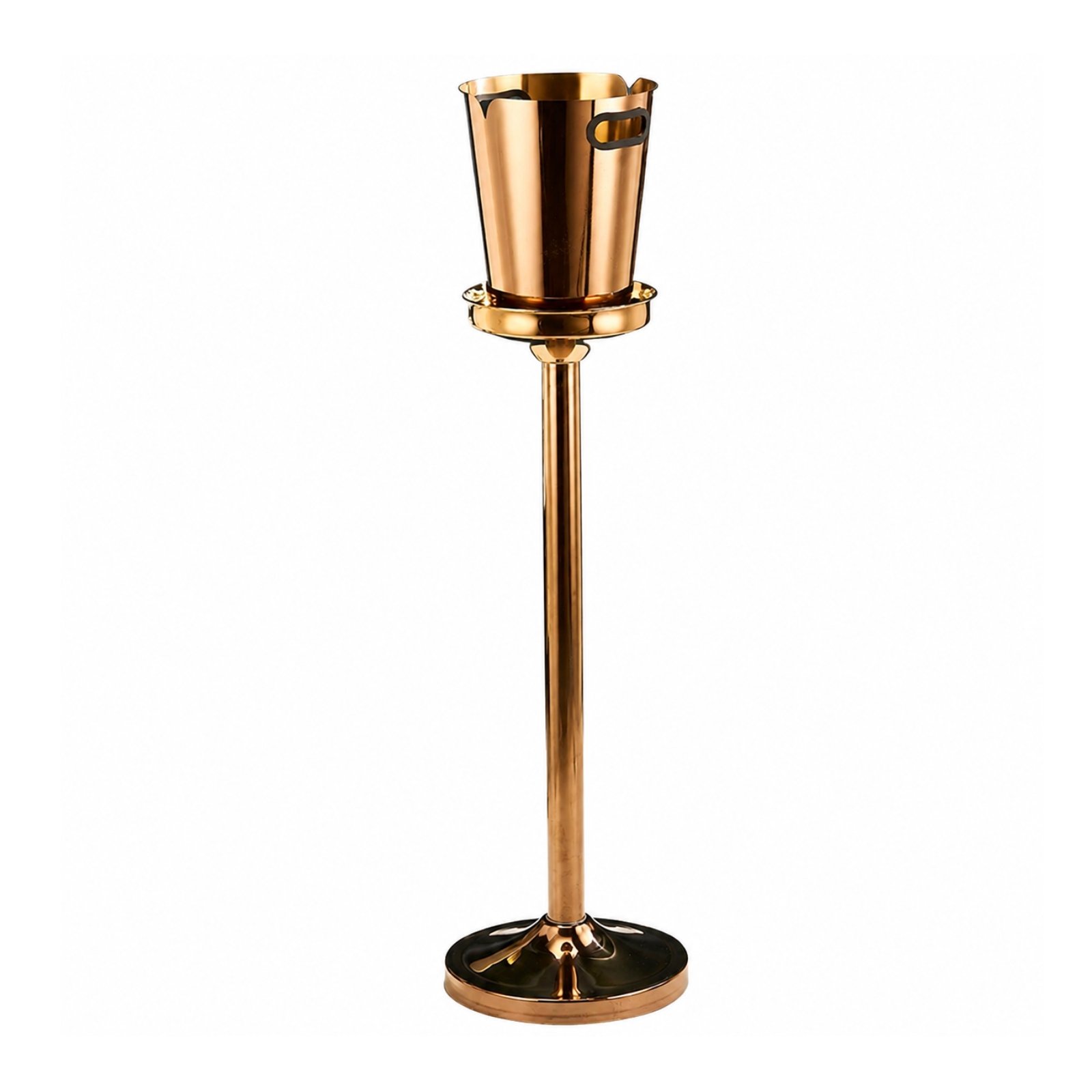 Stainless Steel Ice Bucket – Deluxe Rose Gold