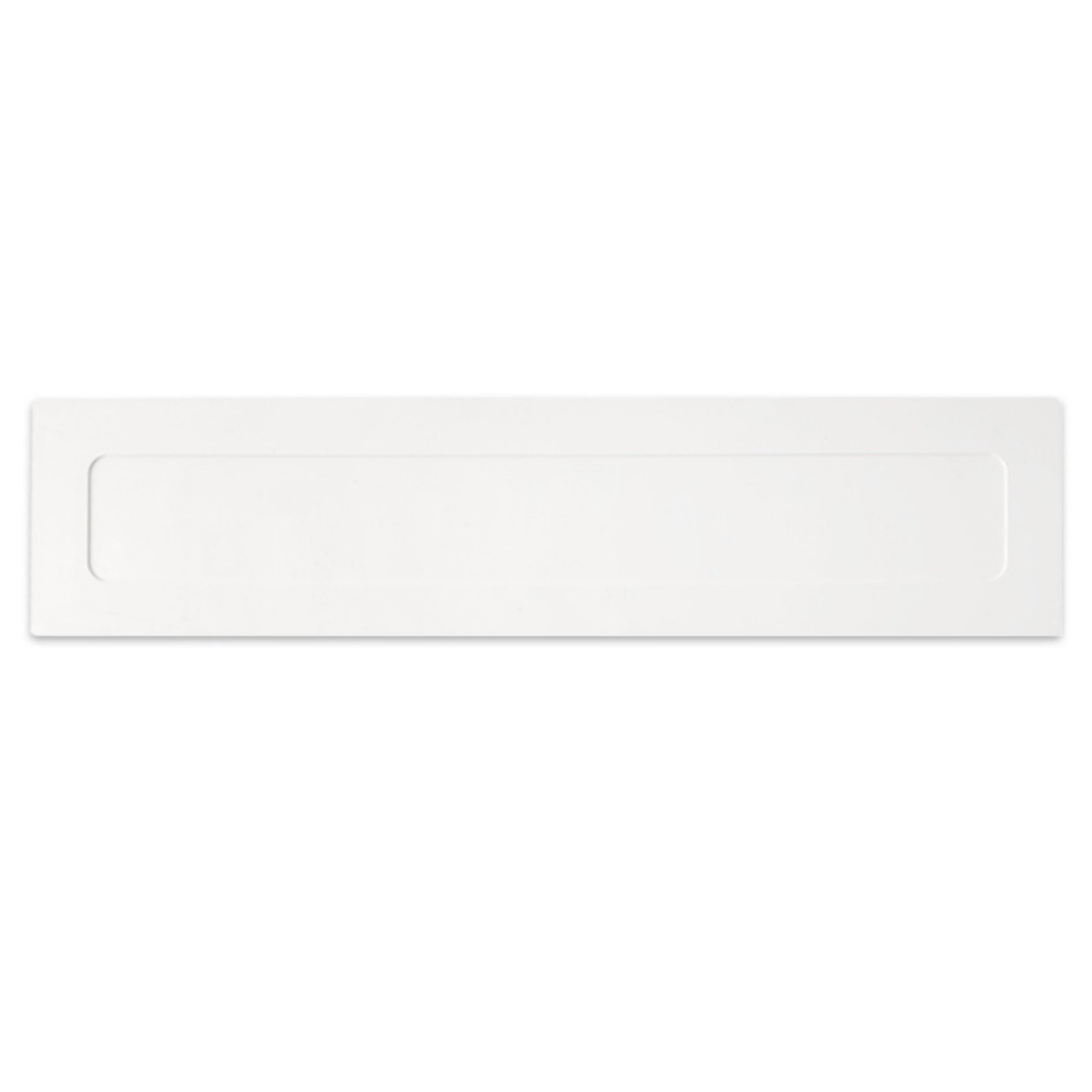 Rubber Baseball Base – White, Rectangle