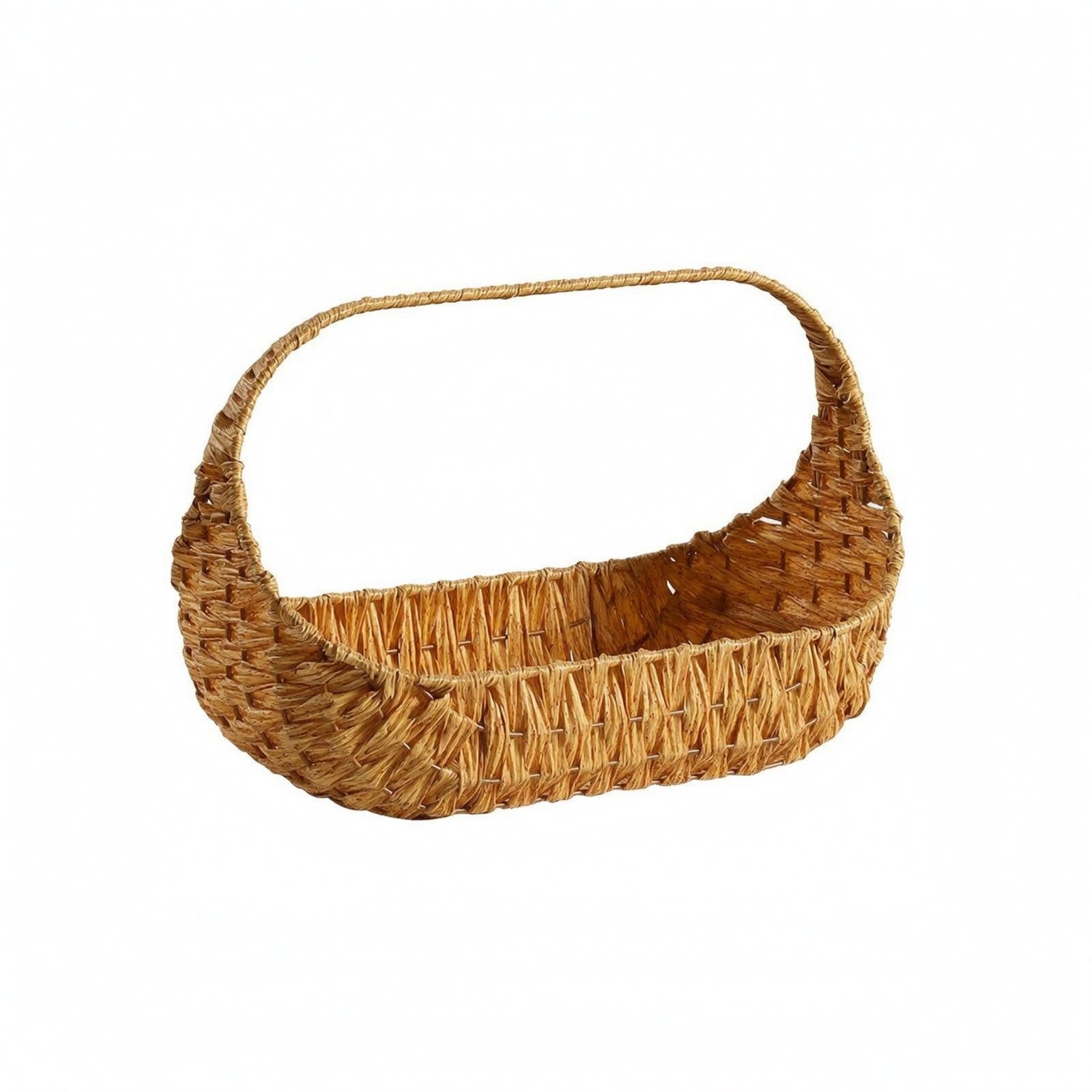 Handwoven Basket with Handles – Size S