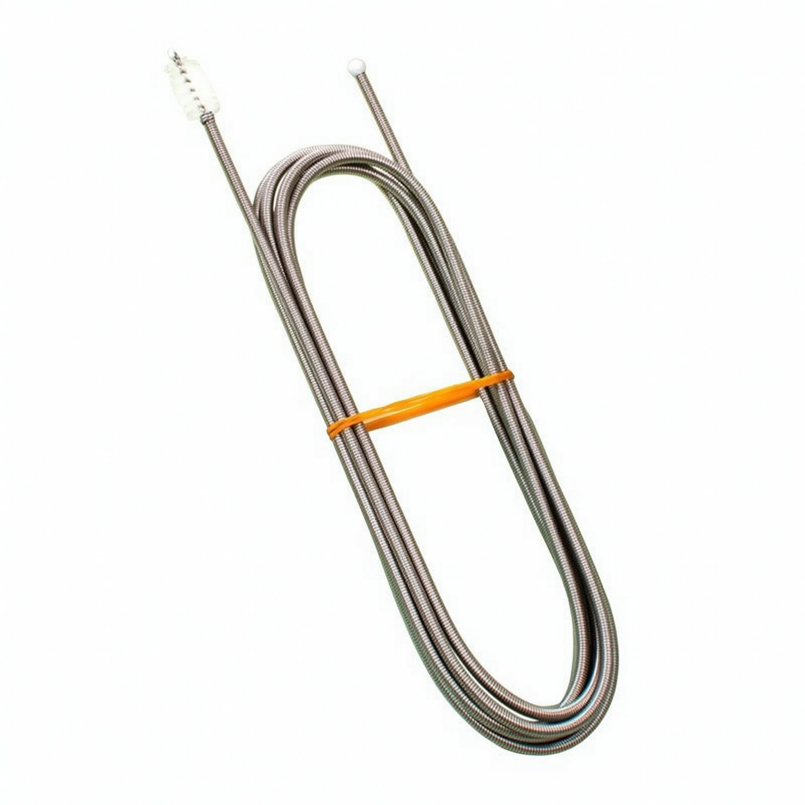 Double-endedEnd Drain-Cleaning Rod with Coiled Body