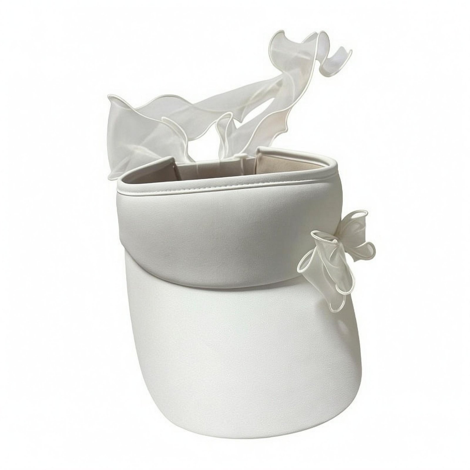 Ribbon Bow Sun Visor