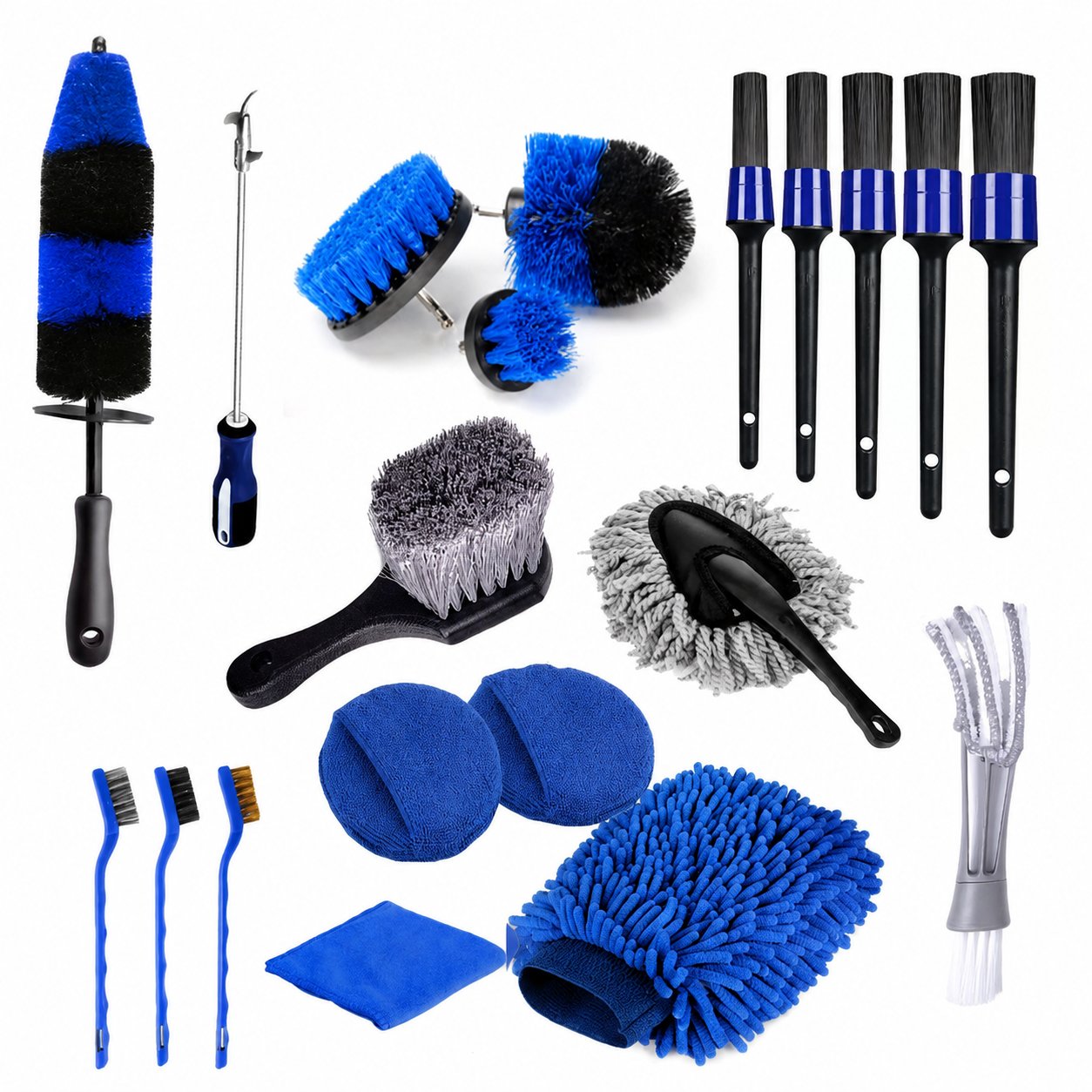 Car Cleaning Kit 20 Pieces