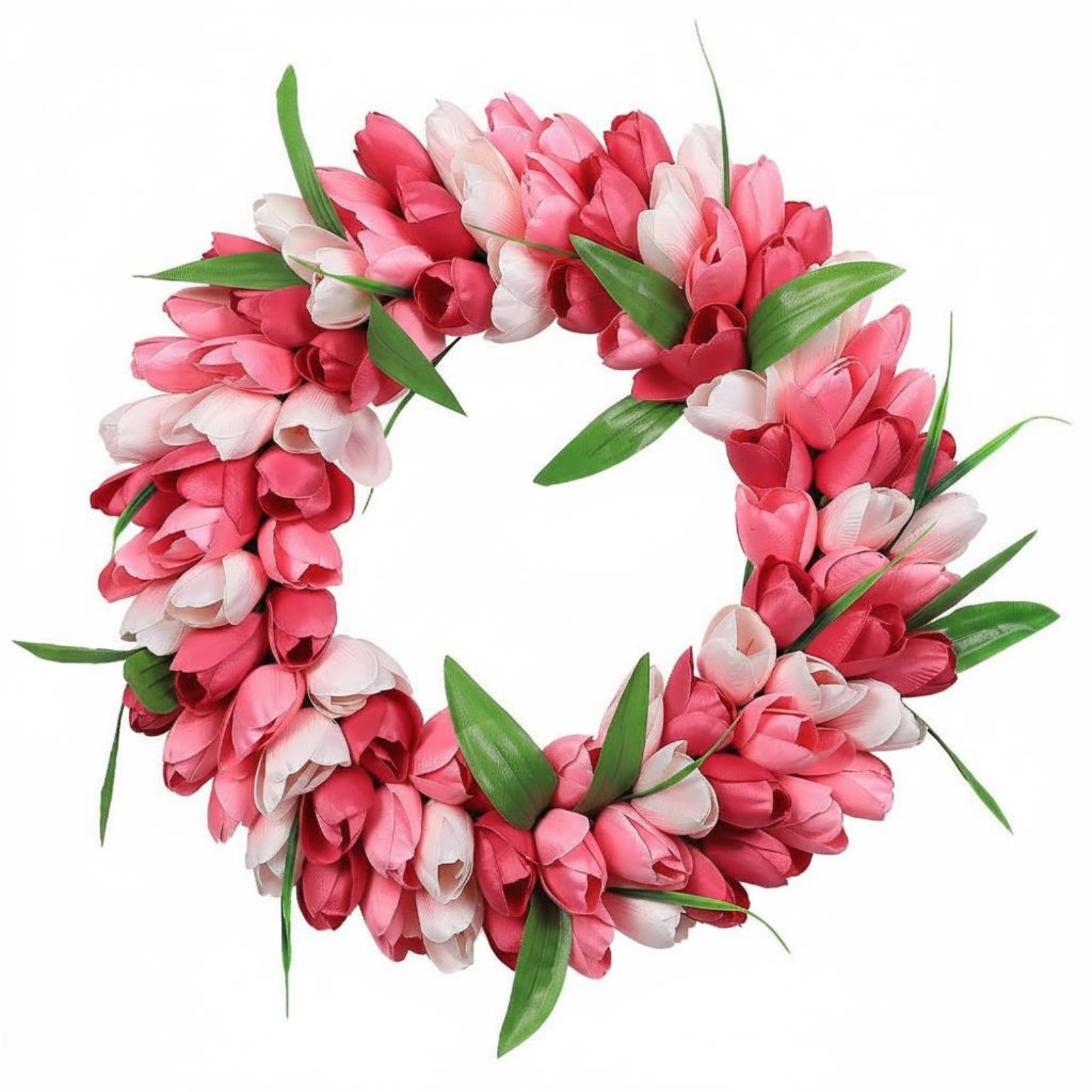Artificial Blossom Wreath – Pink