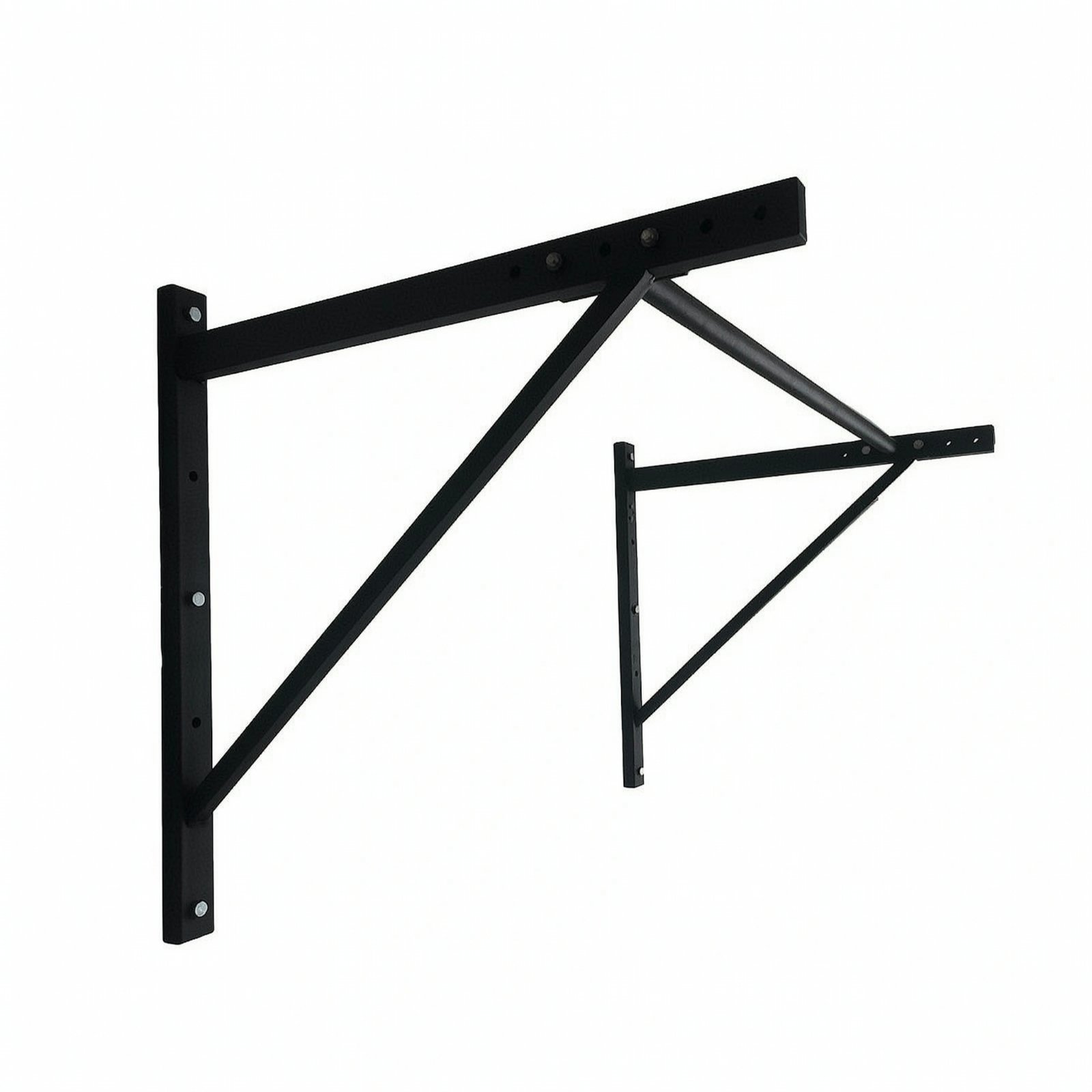 Wall-Mounted Pull-Up and Parallel-Bar Frame