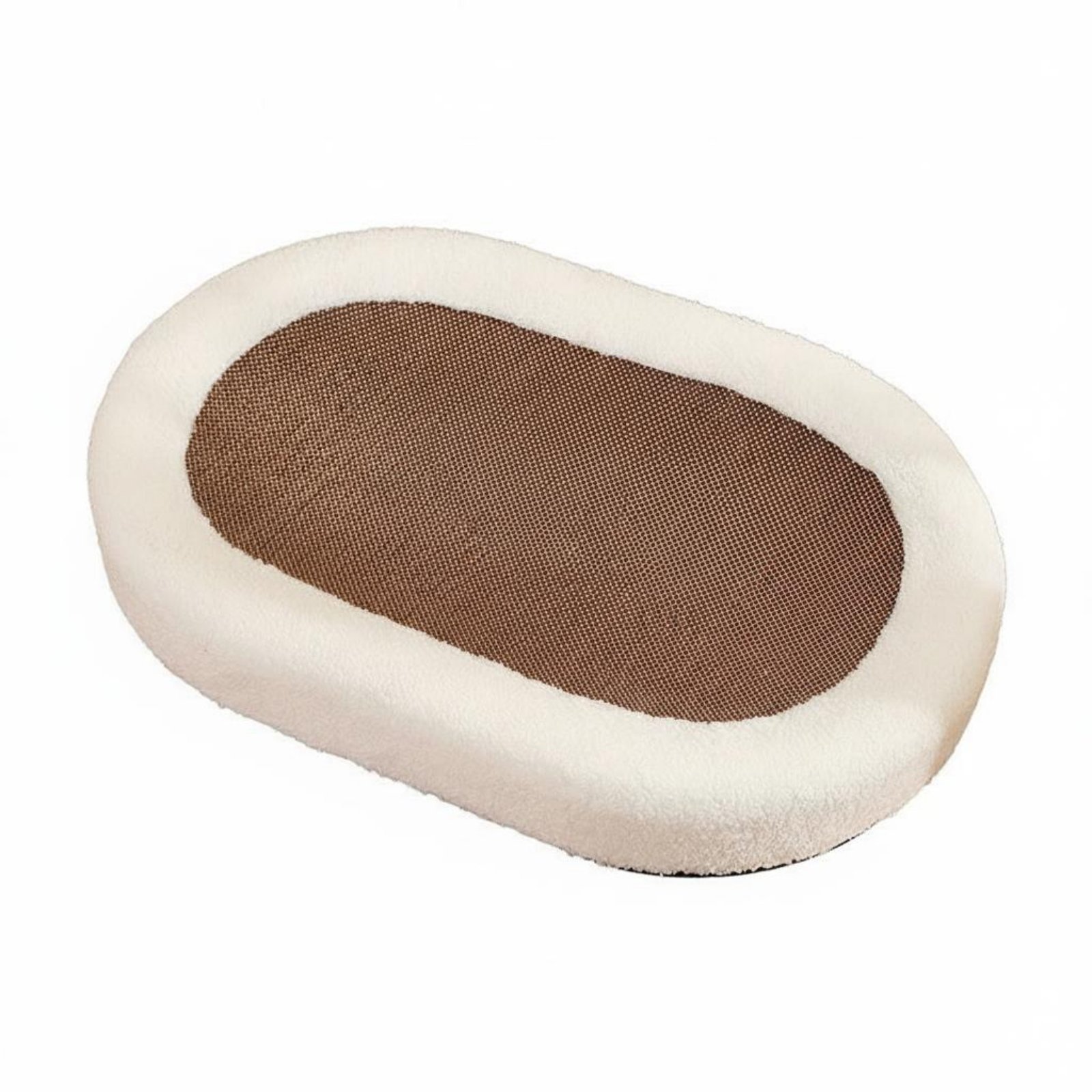 Sisal Cat Scratching Board – Brown Oval