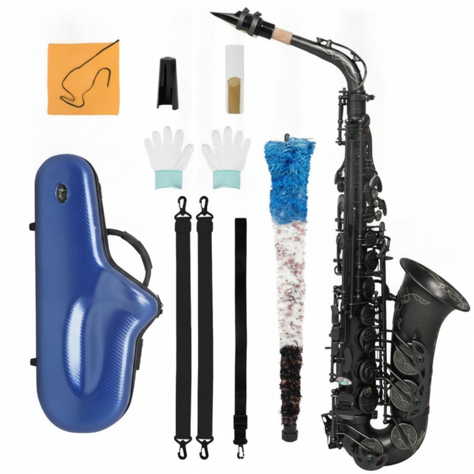 Black Metal Alto Saxophone