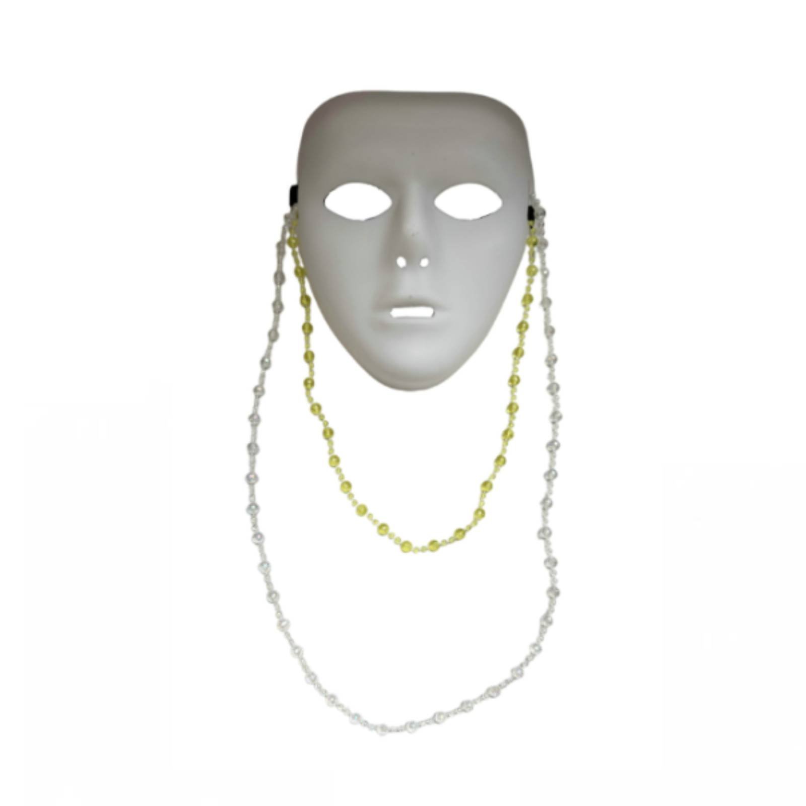 Beaded Chain Face Covering