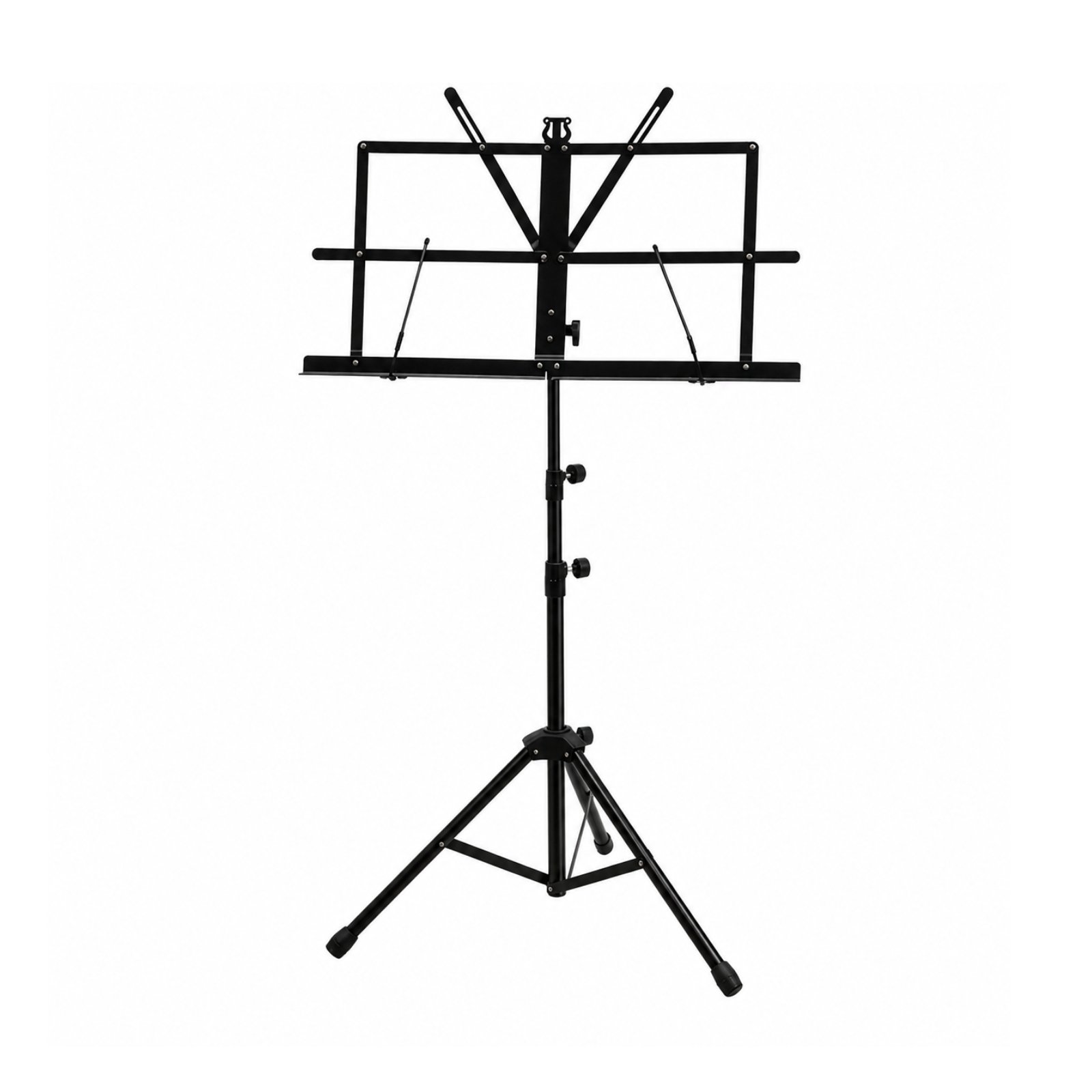 Folding Sheet Music Stand – Black