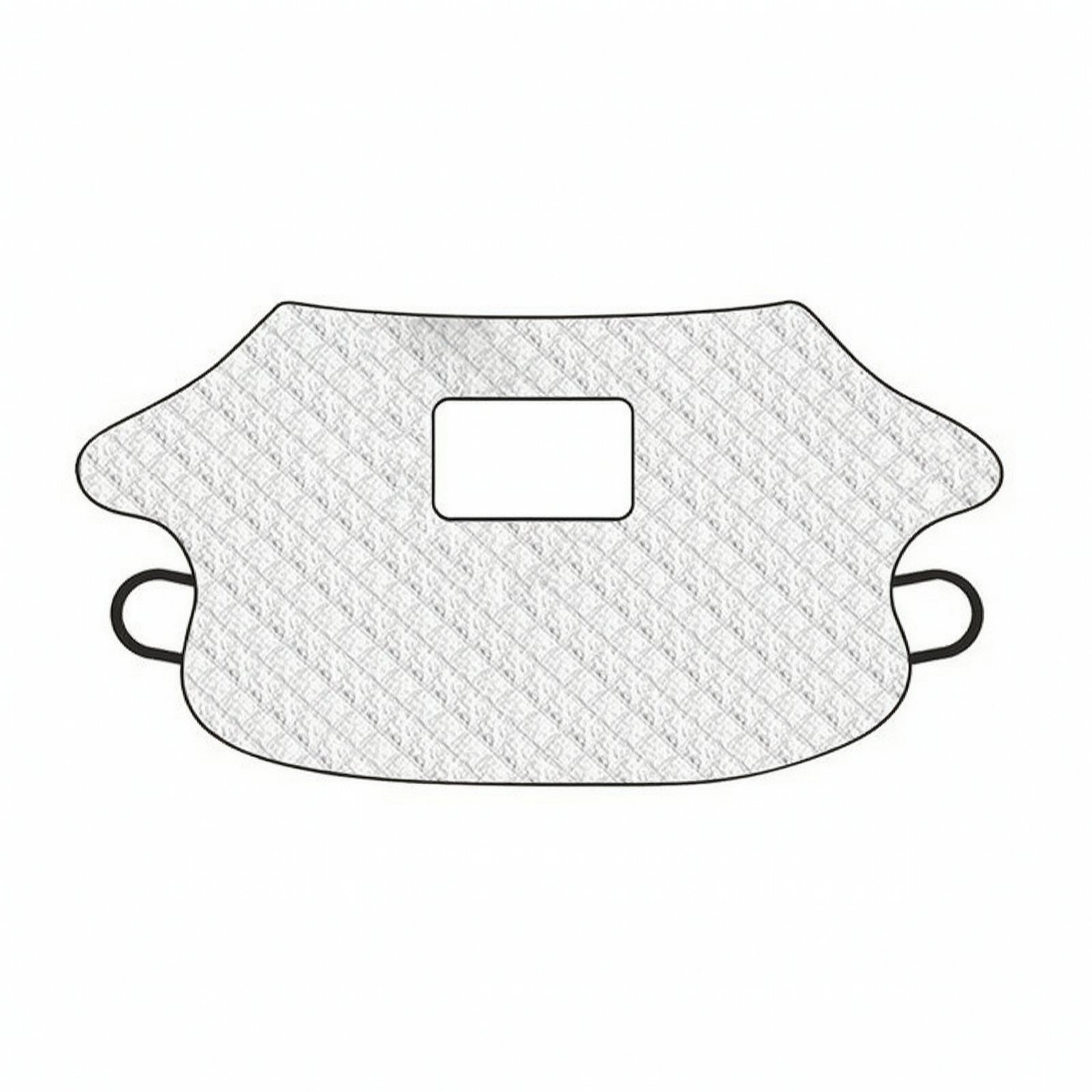 Car with Mirror Cutout Four-Layer Double-Insulation