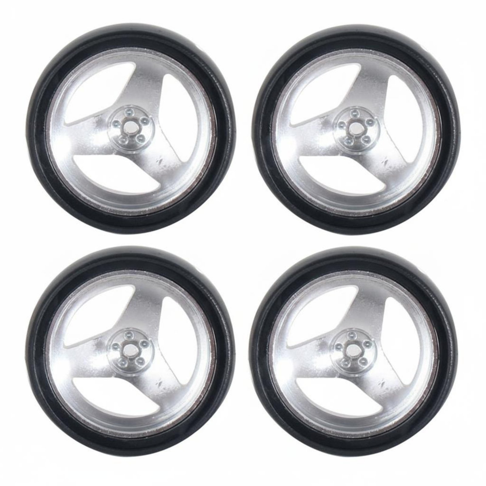 4-Piece 1/18 Scale RC Slide Wheels